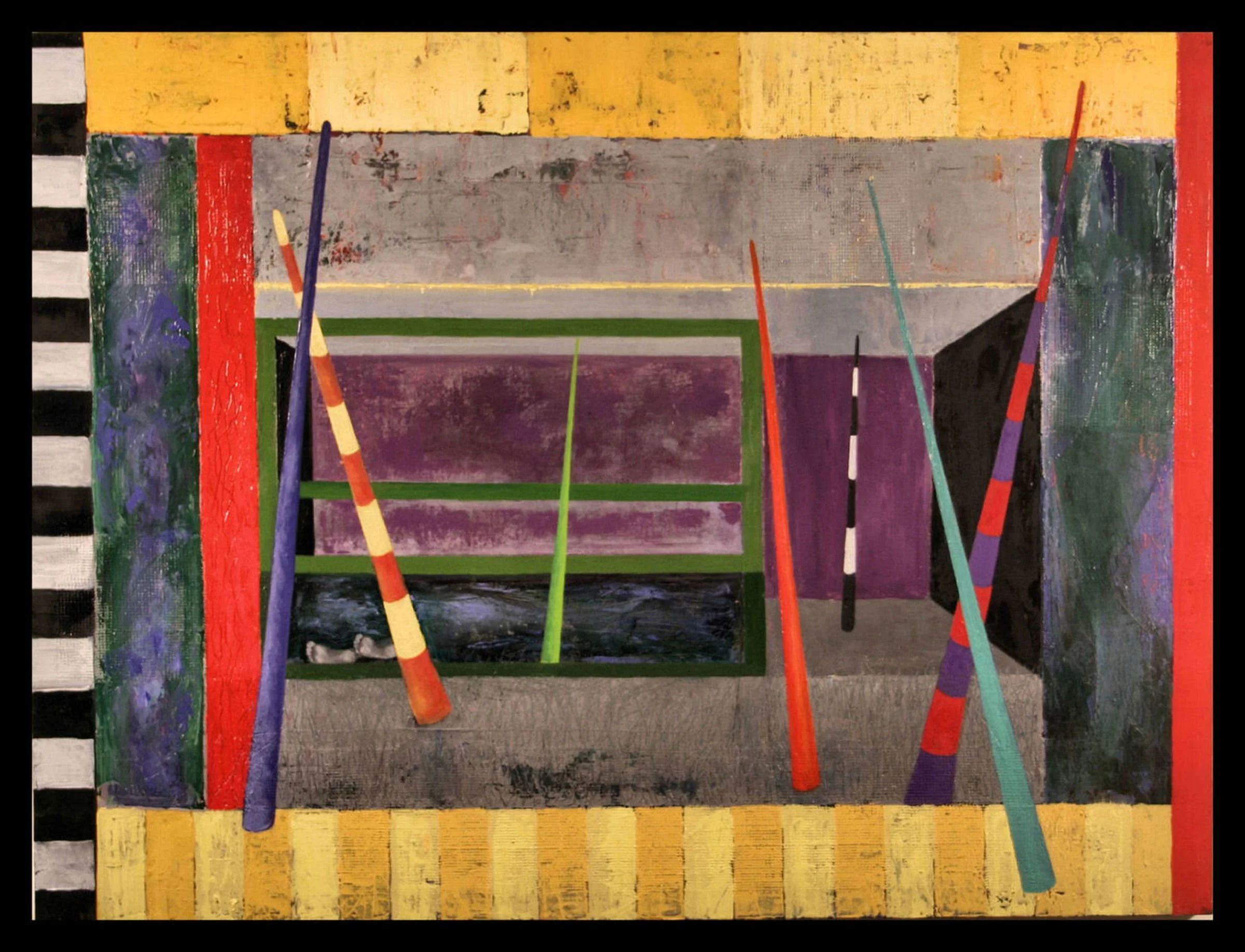 Obstacles
36" x 48" Oil on Canvas