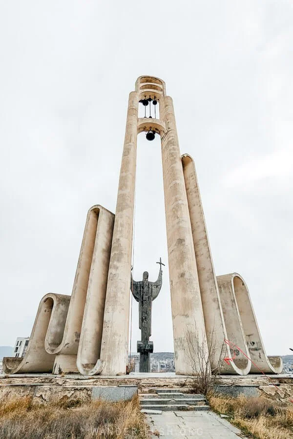 Brutalist monument of Saint Nino. Tbilisi, Georgia.jpg