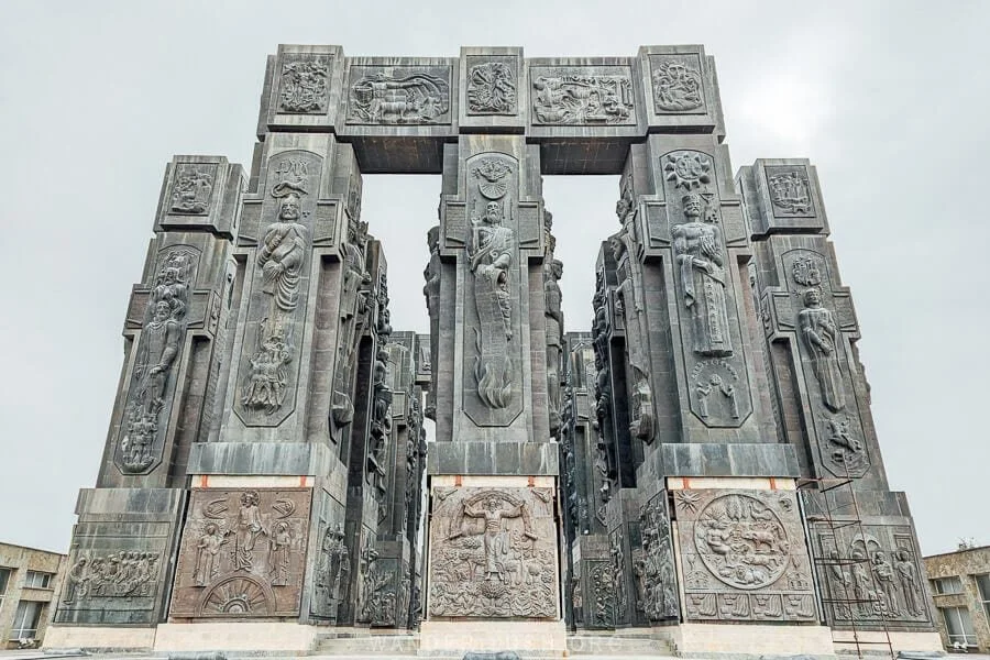 The Chronicles of Georgia monument. Tbilisi, Georgia.jpg