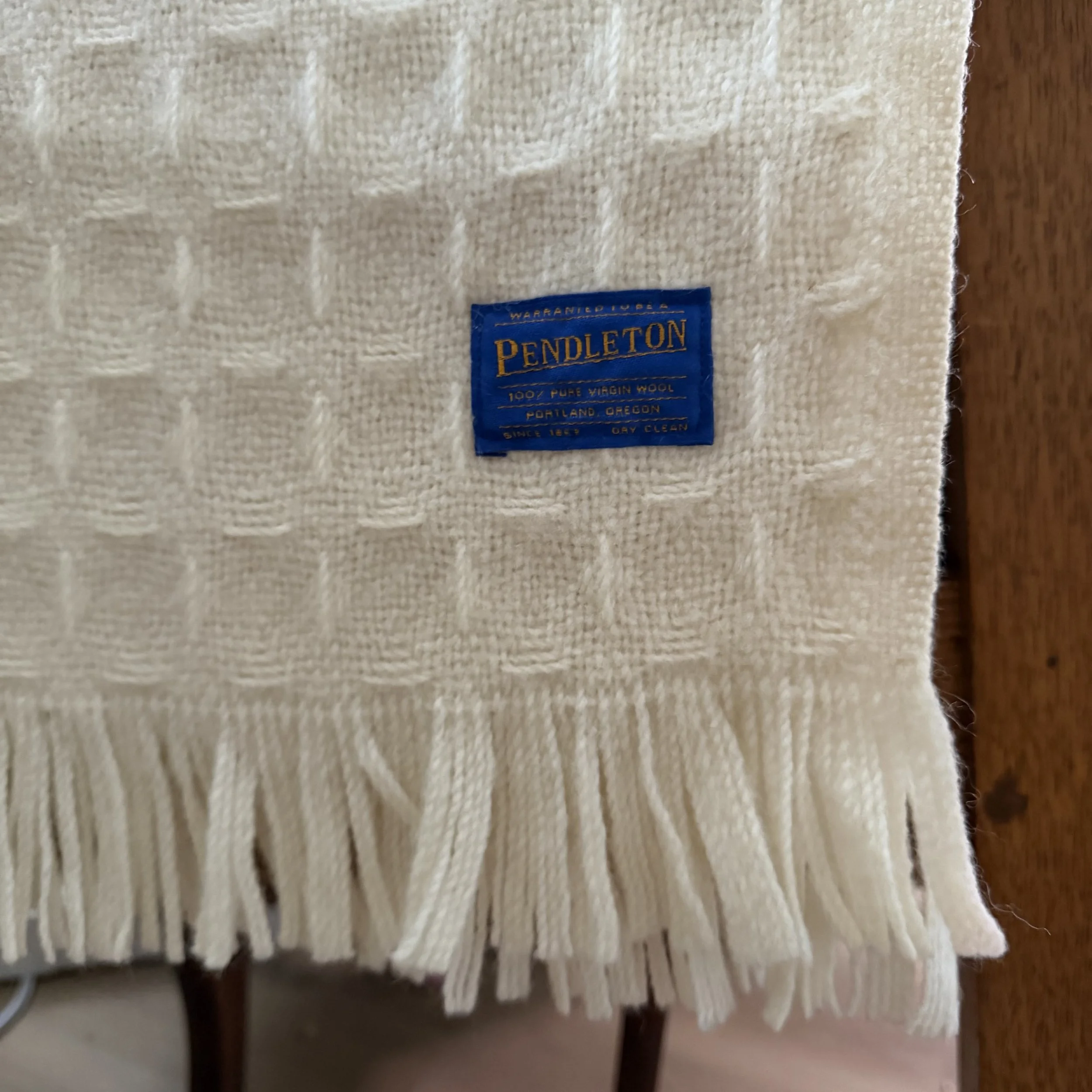 Wool Pendleton Throw