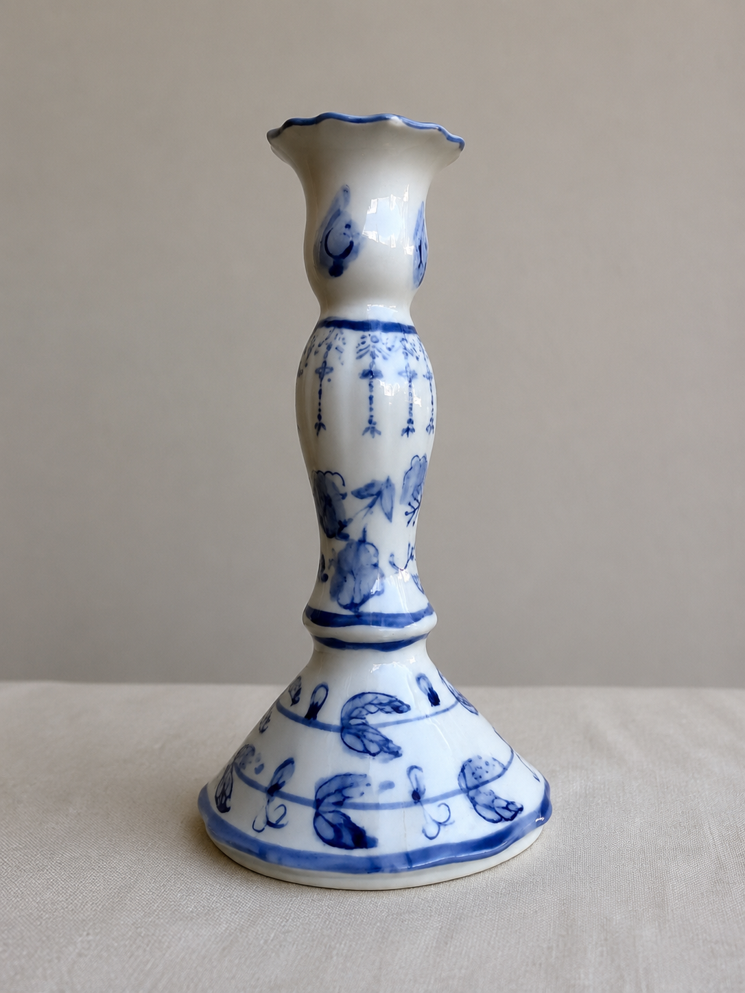 Wah Yan Porcelain Candlestick Holder