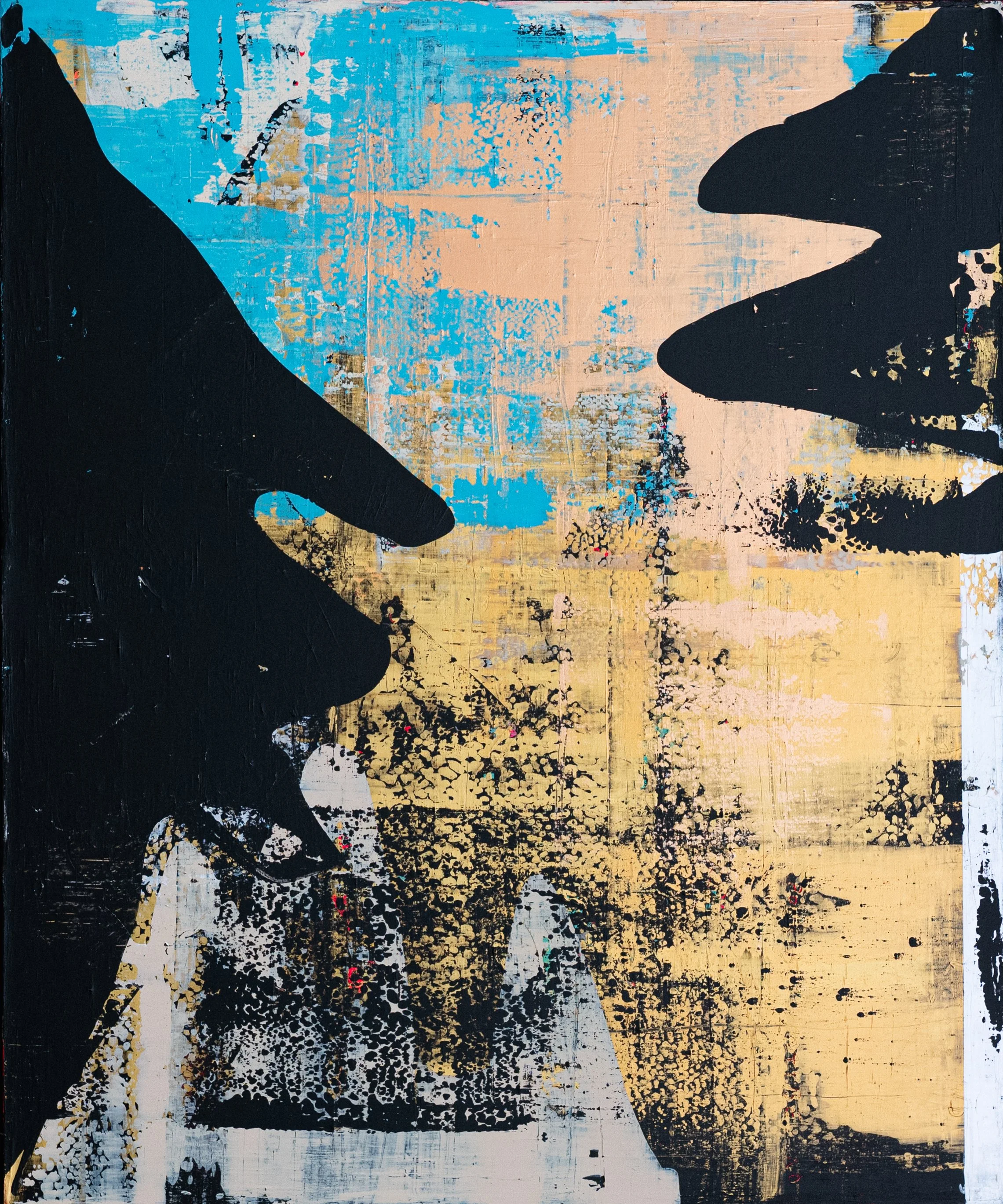 Discover Vestige II, an original contemporary abstract painting by Hrvoje Majer. Part of the artist's Abstract Collection, this expressive work explores transformation, hidden layers, texture and the enduring traces of creative renewal.