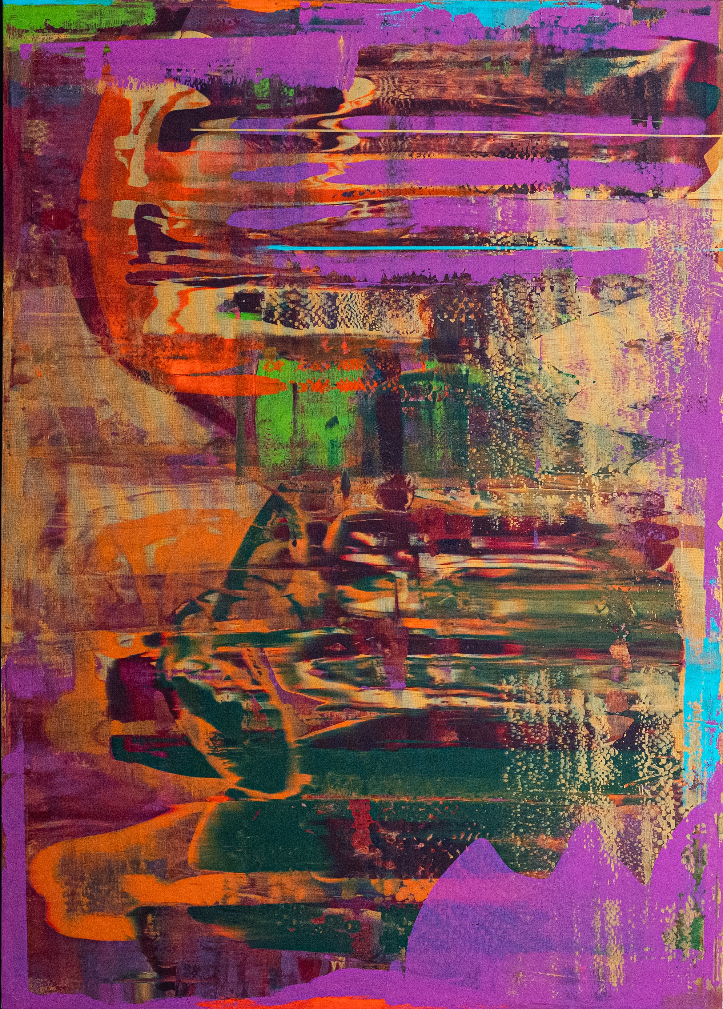 Discover Emergence, an original contemporary abstract painting by Hrvoje Majer. Part of the artist's Abstract Collection, this expressive work explores transformation, hidden layers, texture and the beauty of unexpected outcomes.
