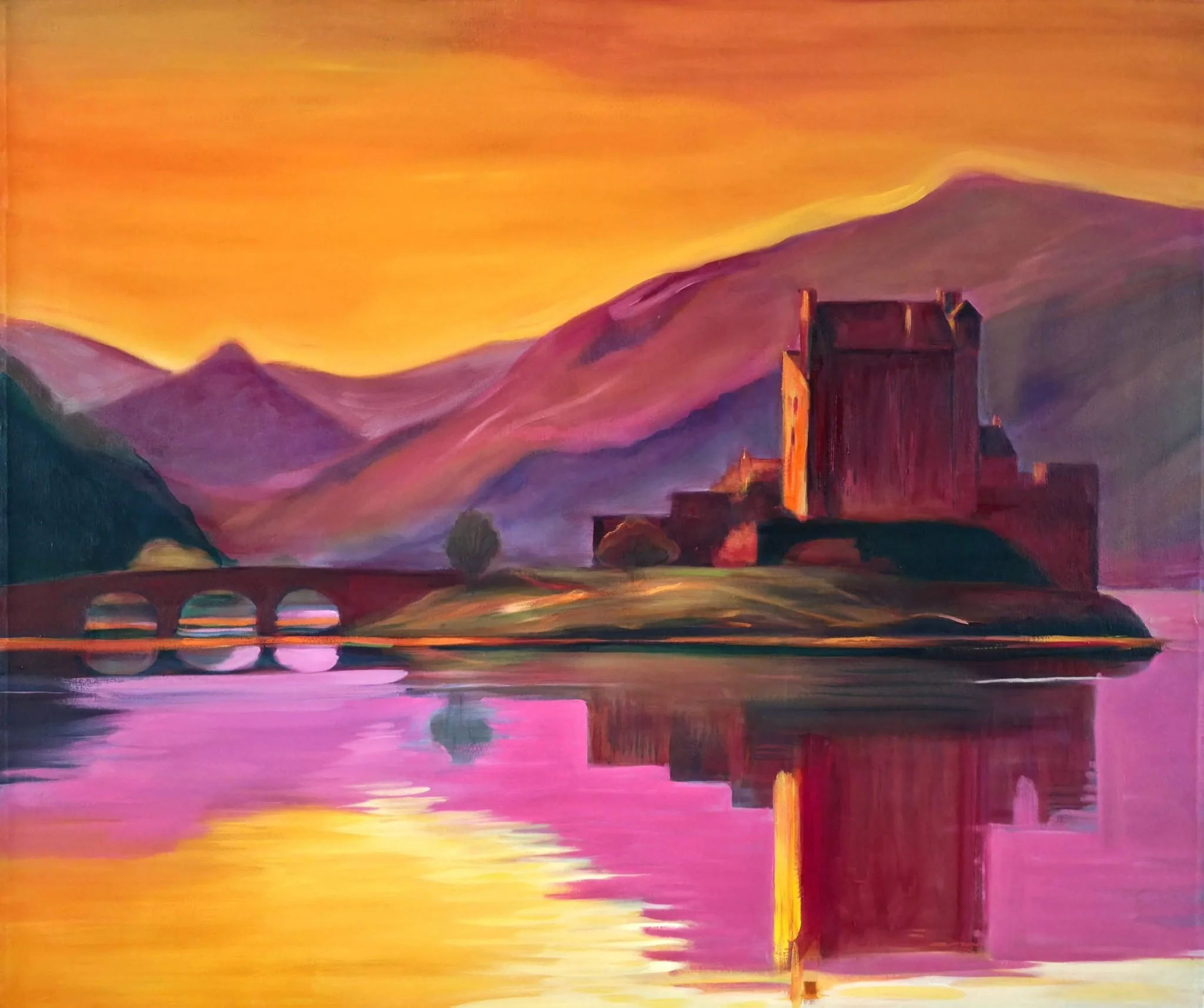 The Land of Red Castles and Orange Mountains