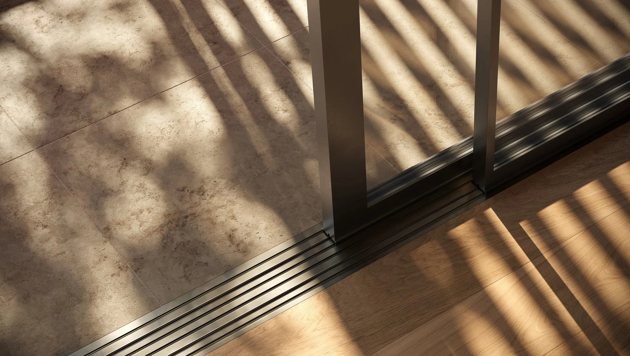 Sliding door detail