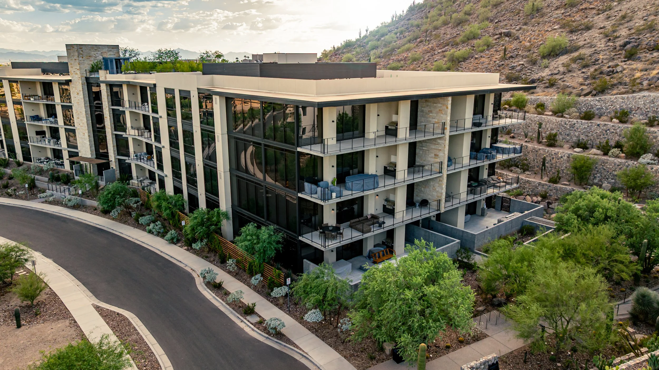 Exterior view of Mountainside Residences