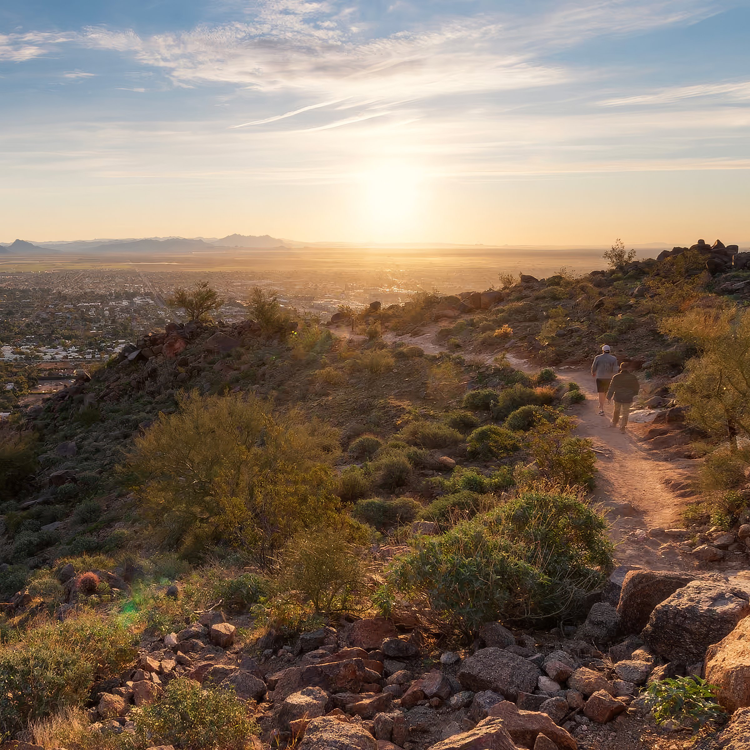 Hiking Trail at Summit