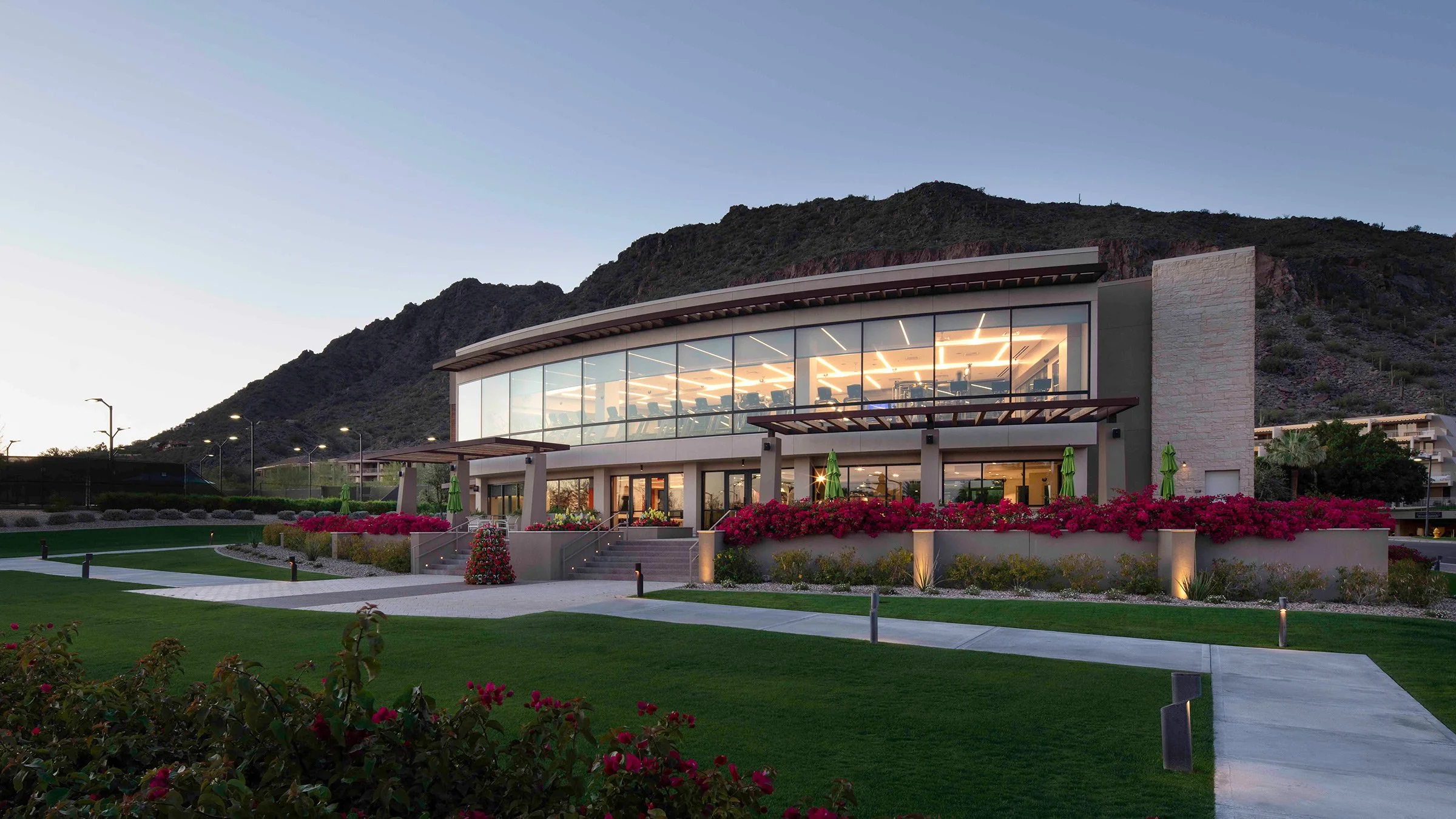 Fitness center exterior at The Phoenician