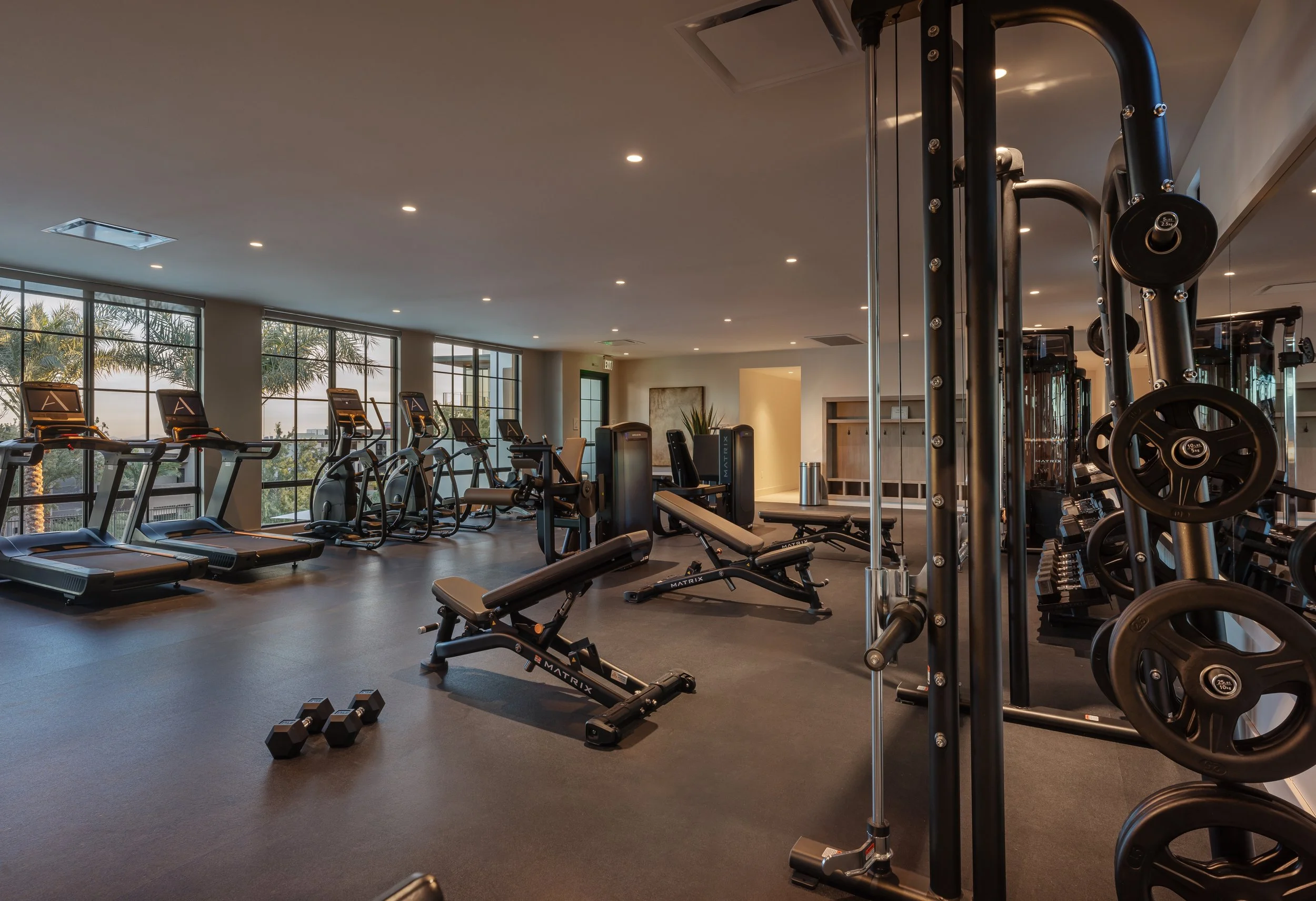 State-of-the-art fitness center