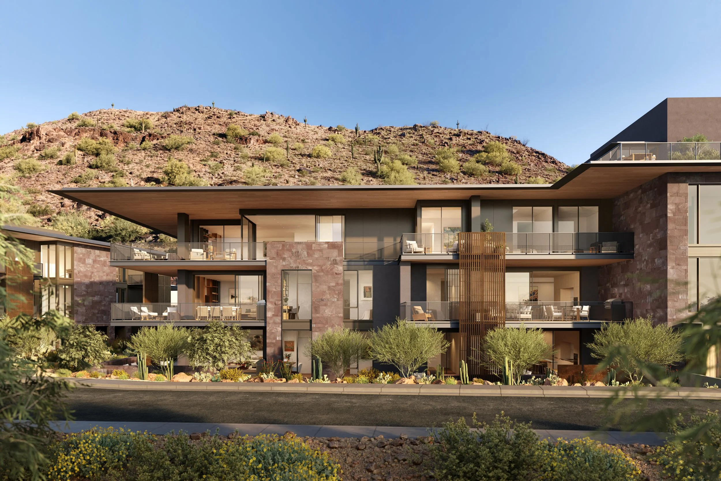 Exterior of Summit by Olson Kundig