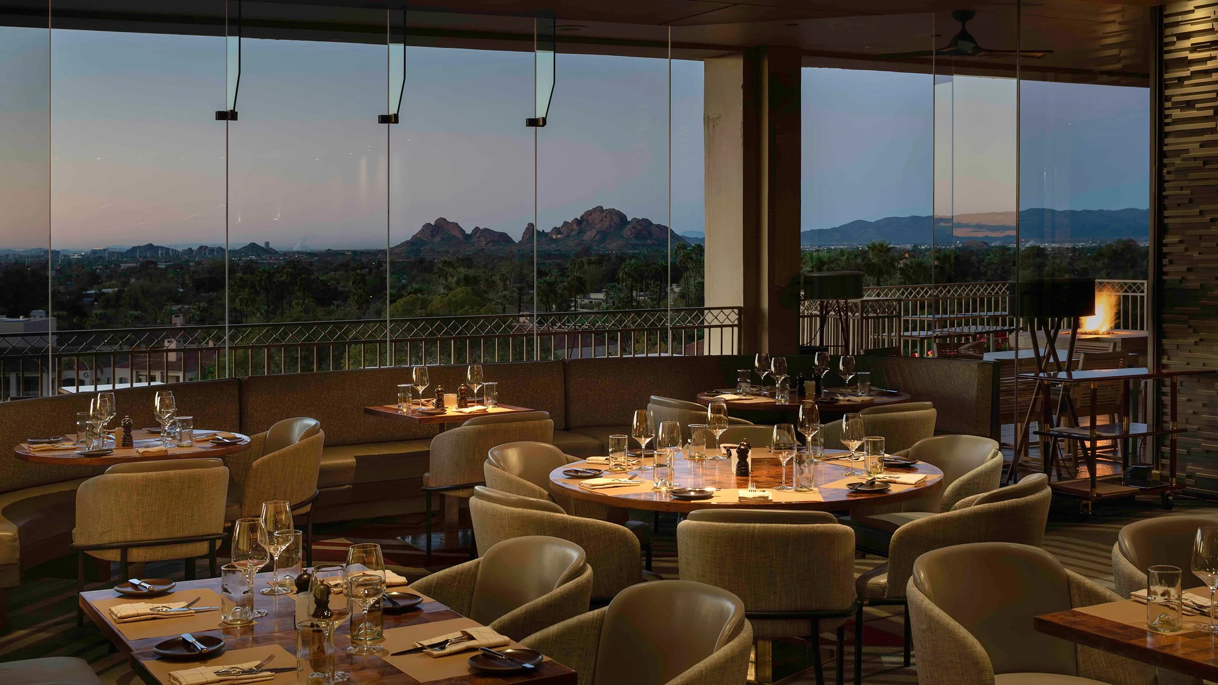 Elegant dining at The Phoenician