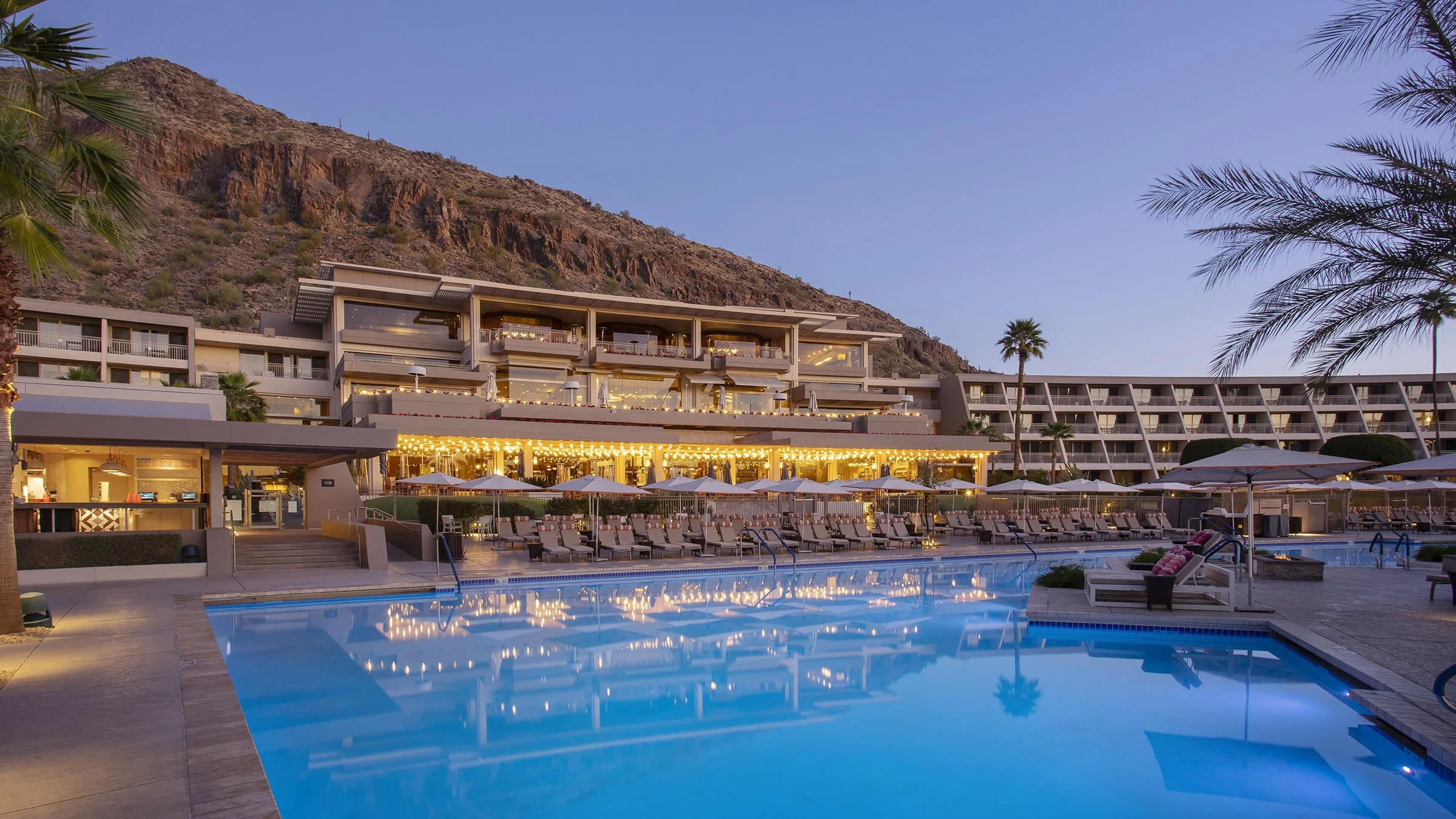 The pool at The Phoenician