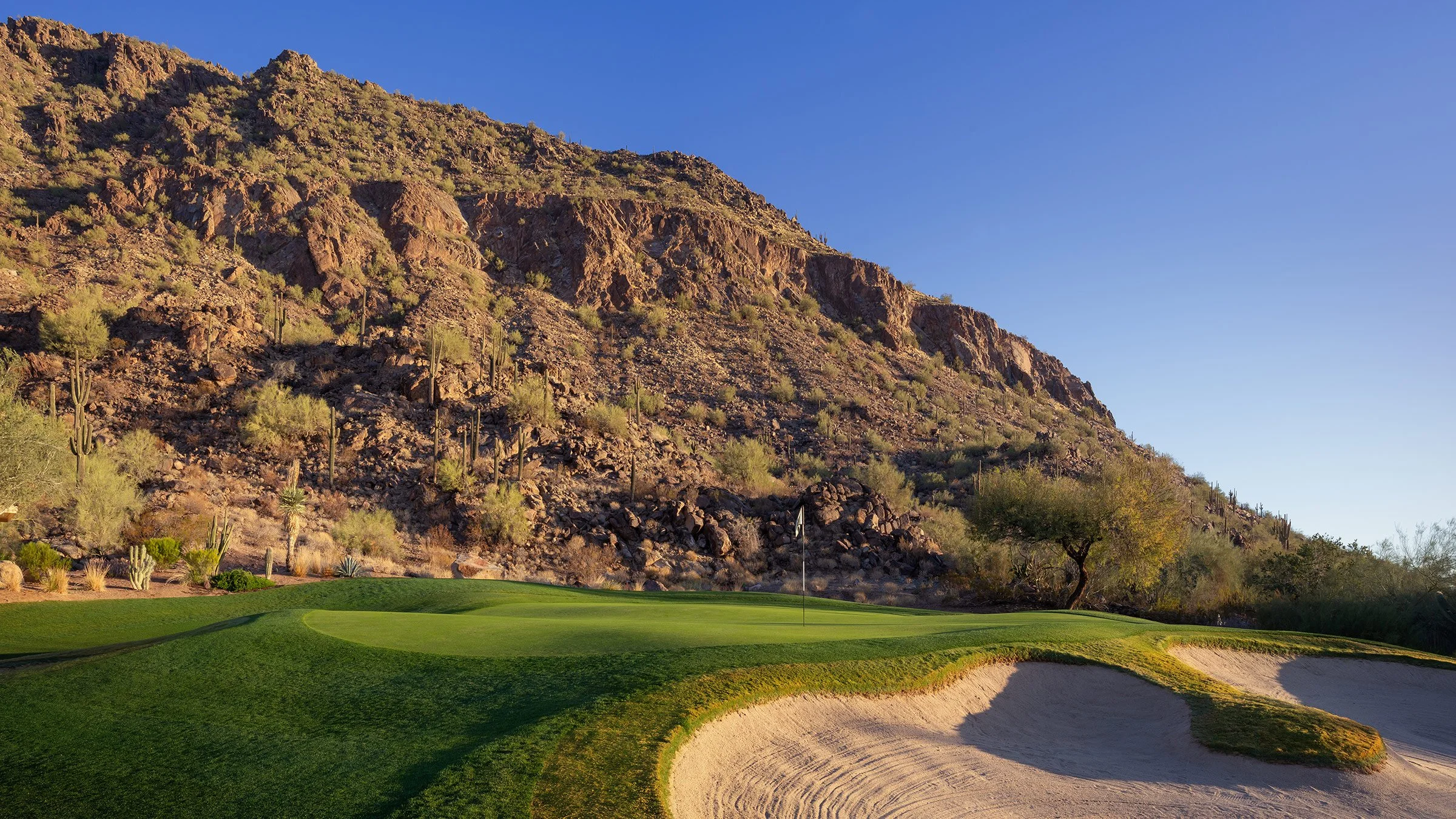 Golf Course at the base of Camelback Mountain