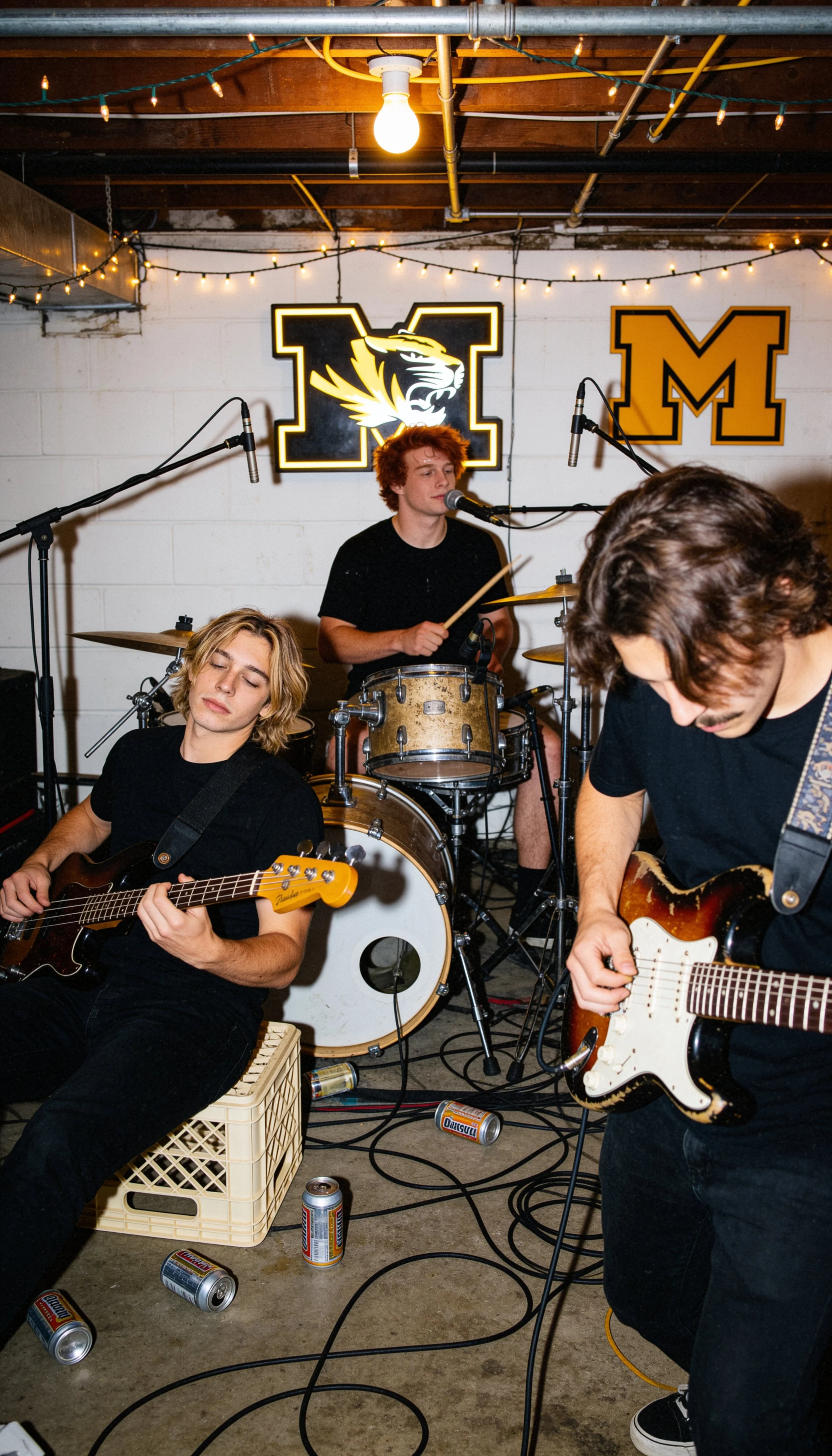 Practice space before 'The Riot'