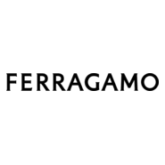 Ferragamo logo in black text on a white background