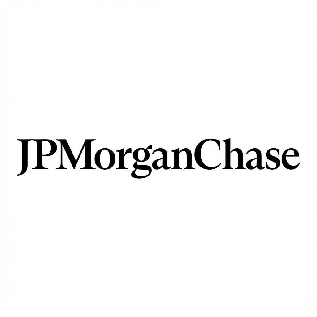 JPMorgan Chase logo in black text on a white background.