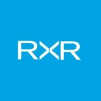 RXR logo on a blue background
