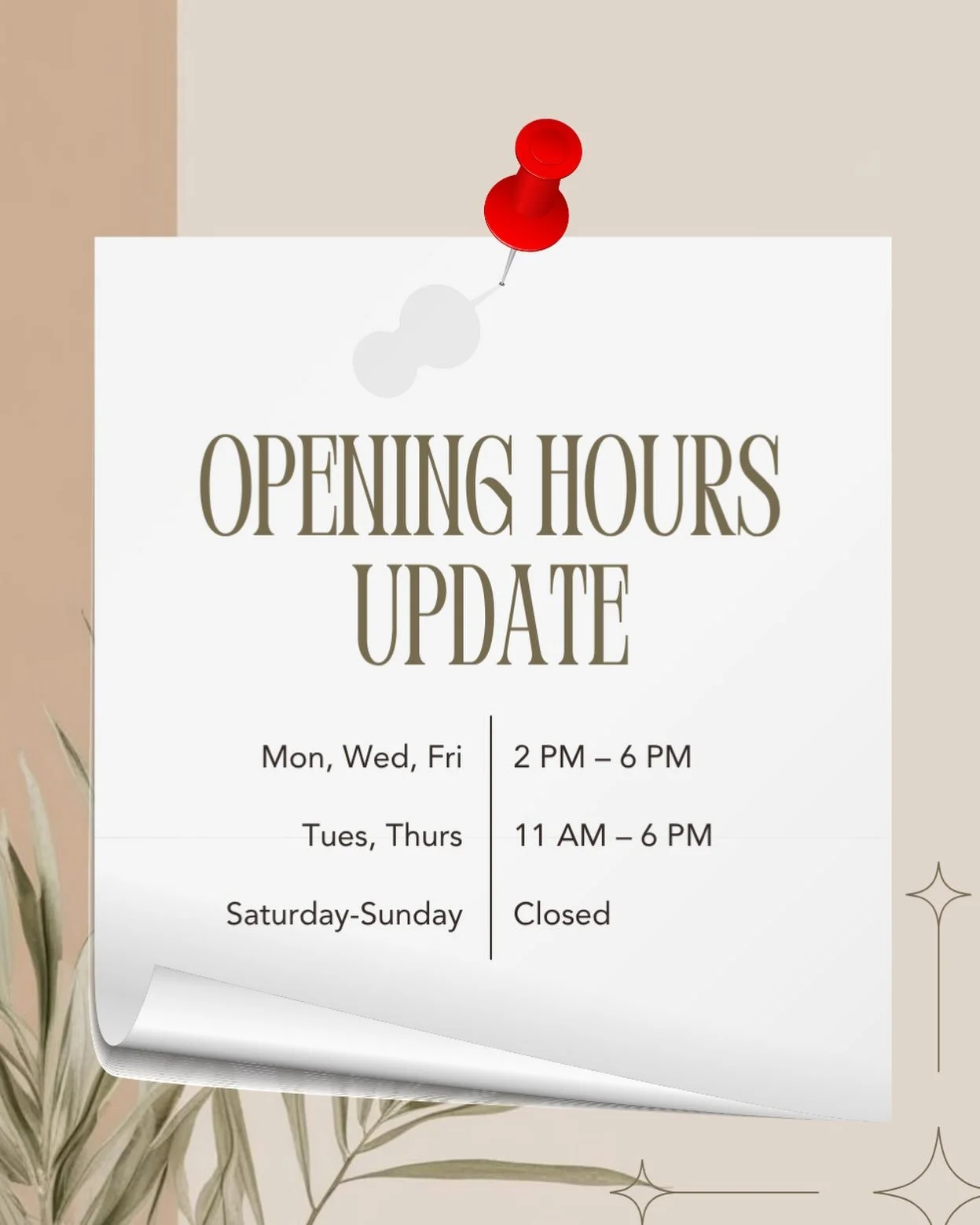 ✨ Store Hours Update ✨

We&rsquo;ve updated our business hours! Please refer to the schedule before booking your appointment.

Thank you for your continued support&mdash;we look forward to seeing you at Lumi K Head Spa. 🤍