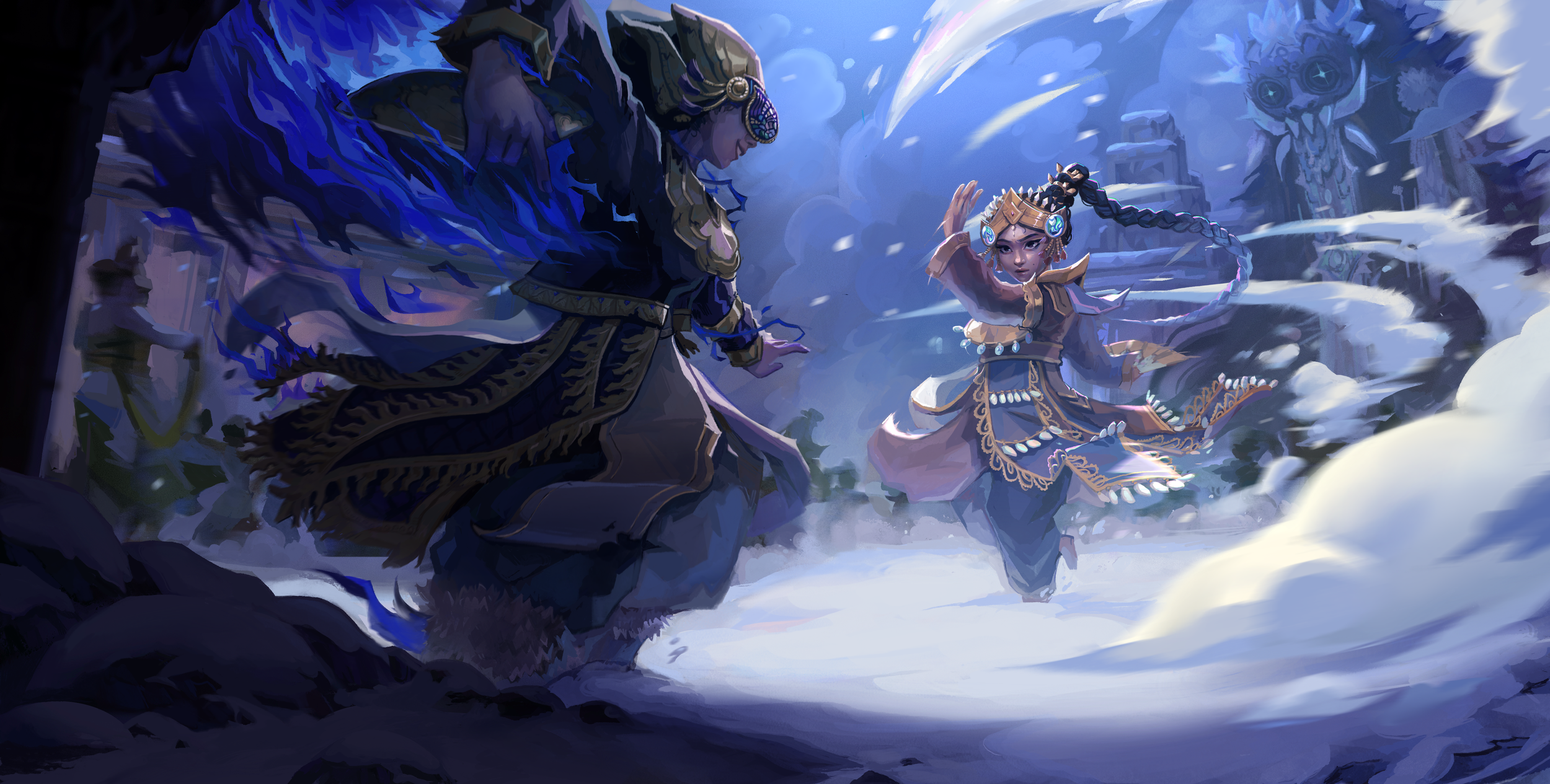 wrath of rangda splash art