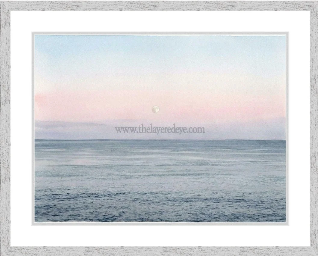 Quiet Waters, Rising Moon