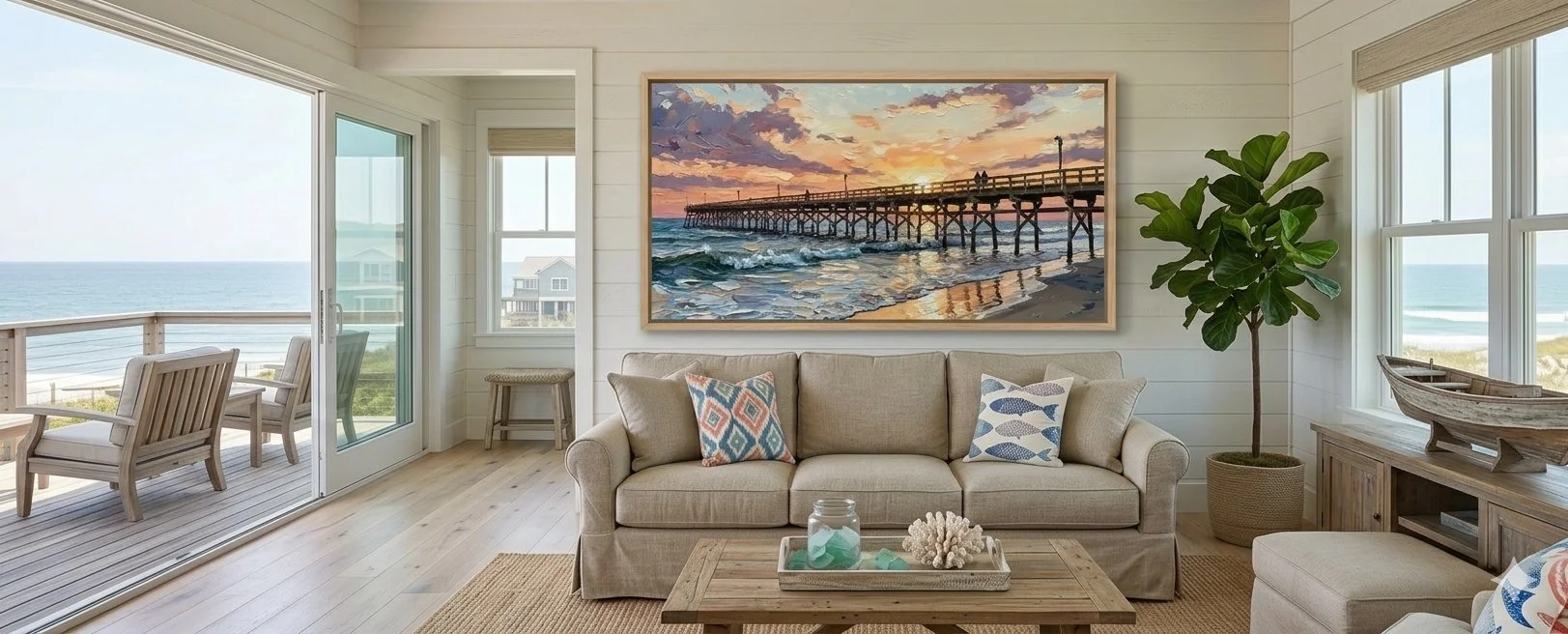Sunset at the Pier - Room Setting.jpg