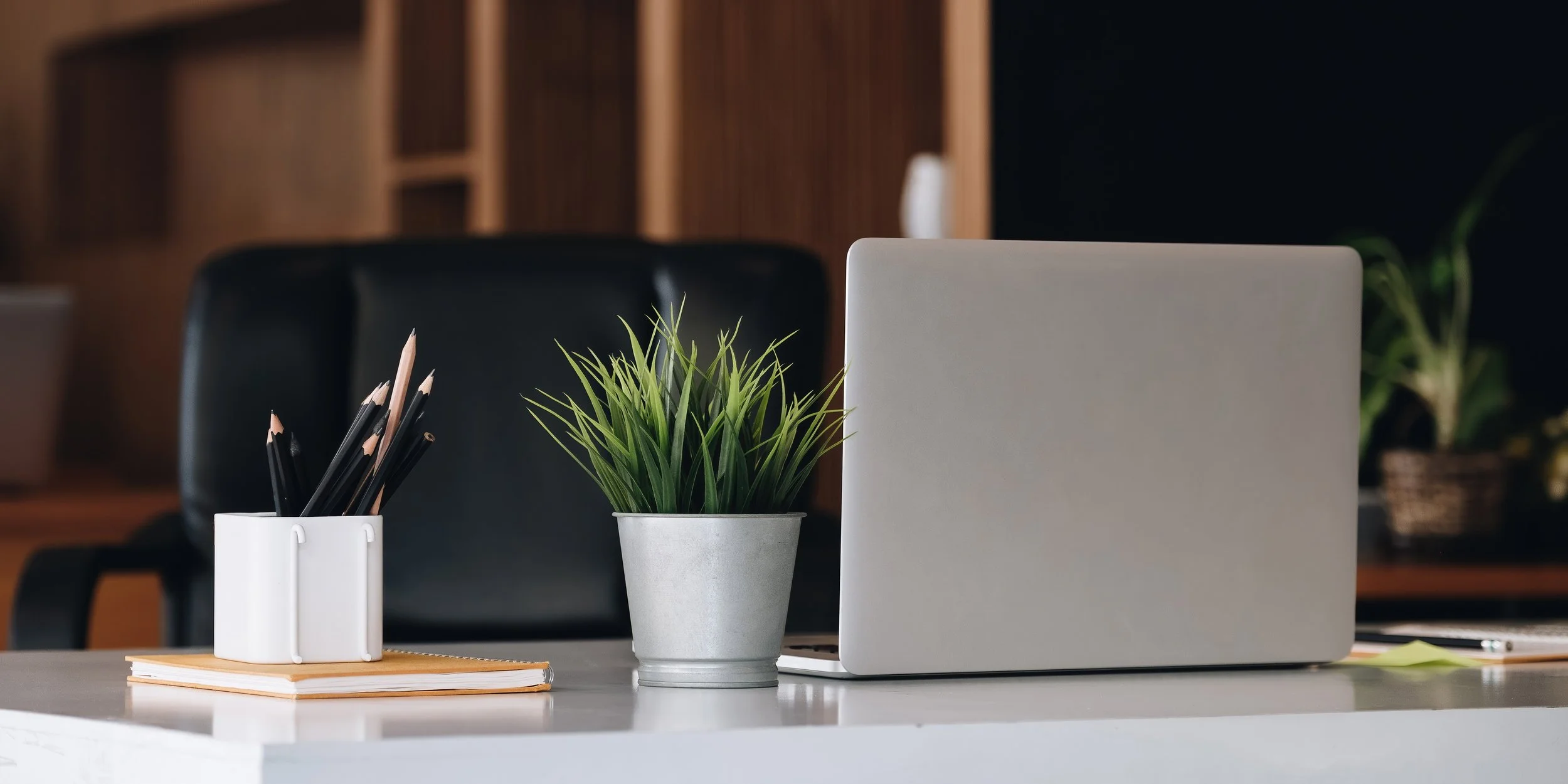Ghostwriter's Laptop on a Desk