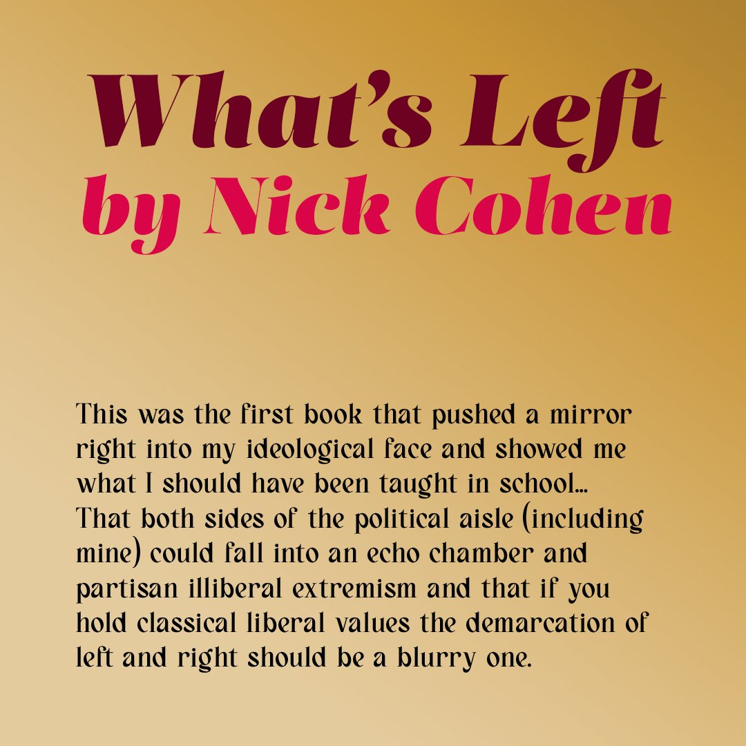 Reading notes for What's Left? by Nick Cohen.