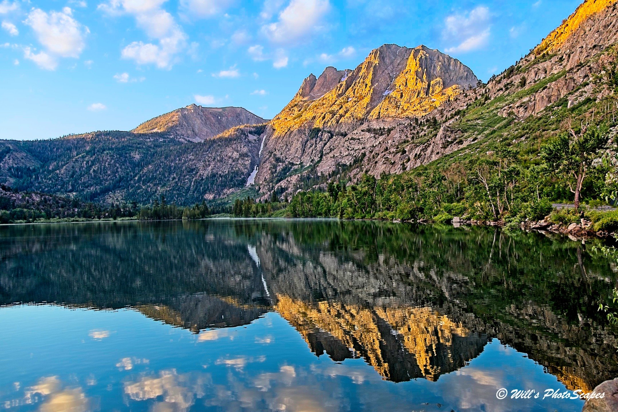 Reflections in Sunrise Sierra (12x18)