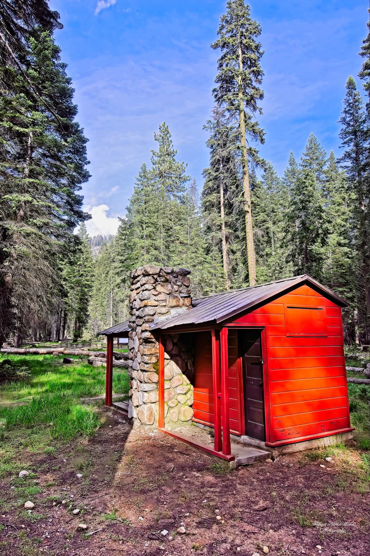 Stony Creek Red House (18x12)