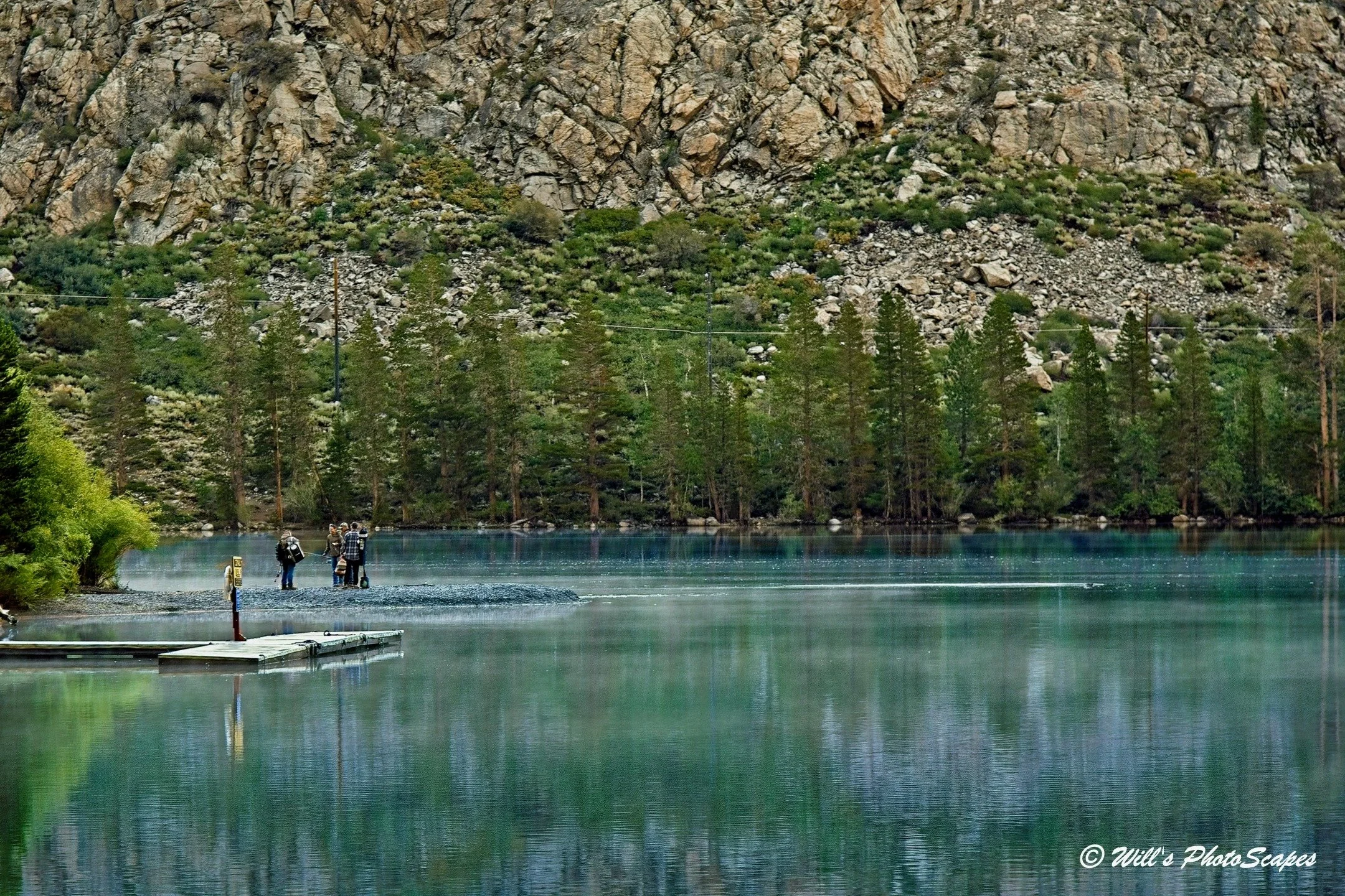 Early Morning Fishing Crew (12x18)
