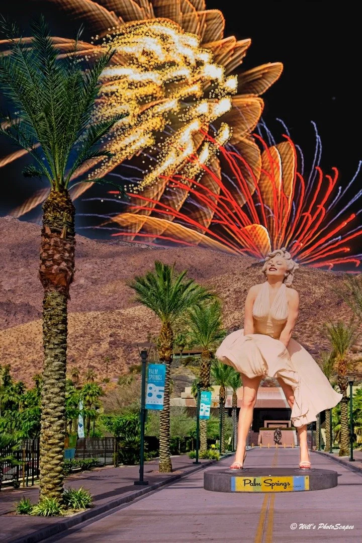 Some Like It Hot (with Fireworks!) (18x12)