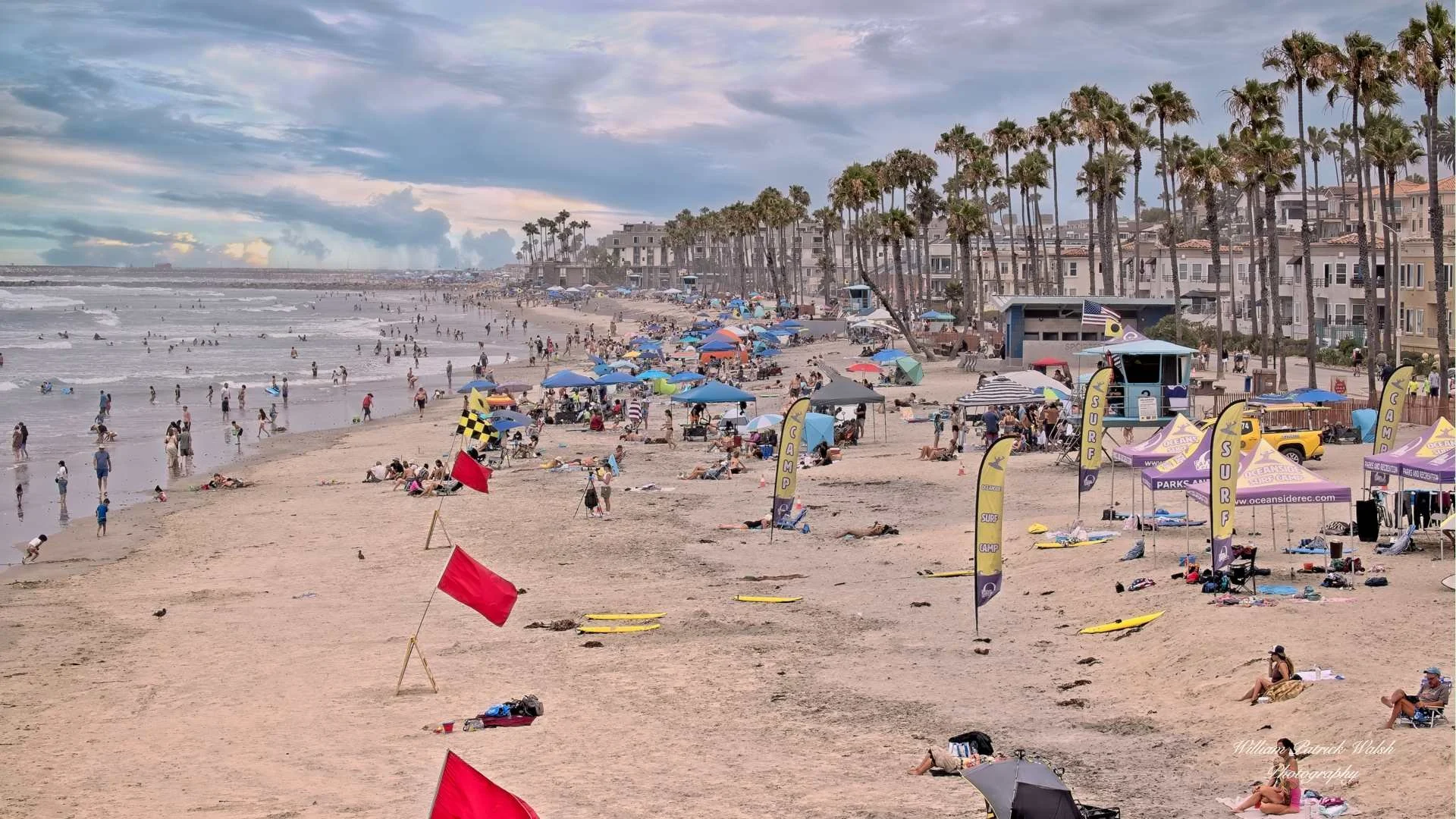 Oceanside 2 - Beach Day (9x16)
