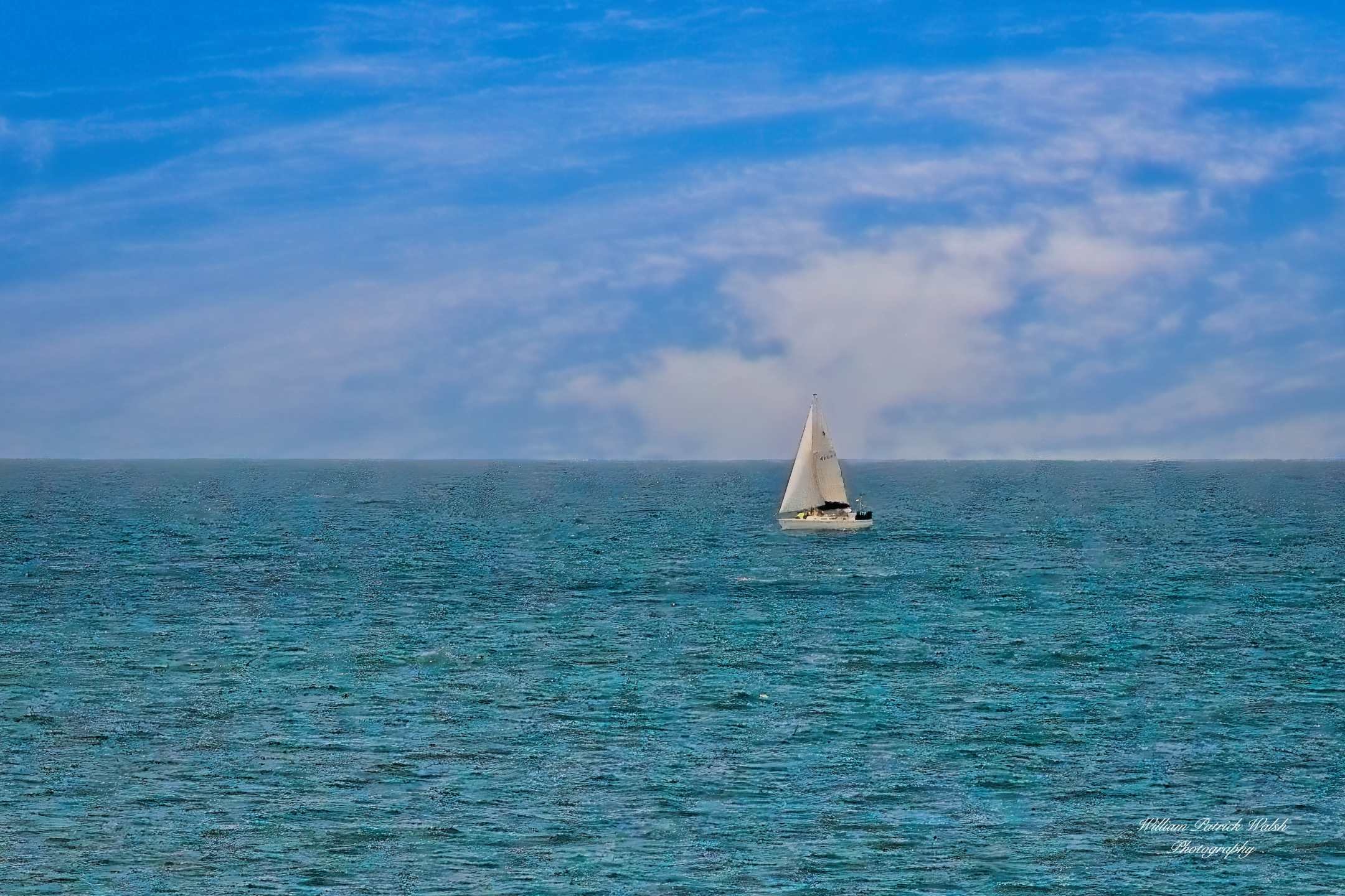 Oceanside 6 - Sailing (12x18)