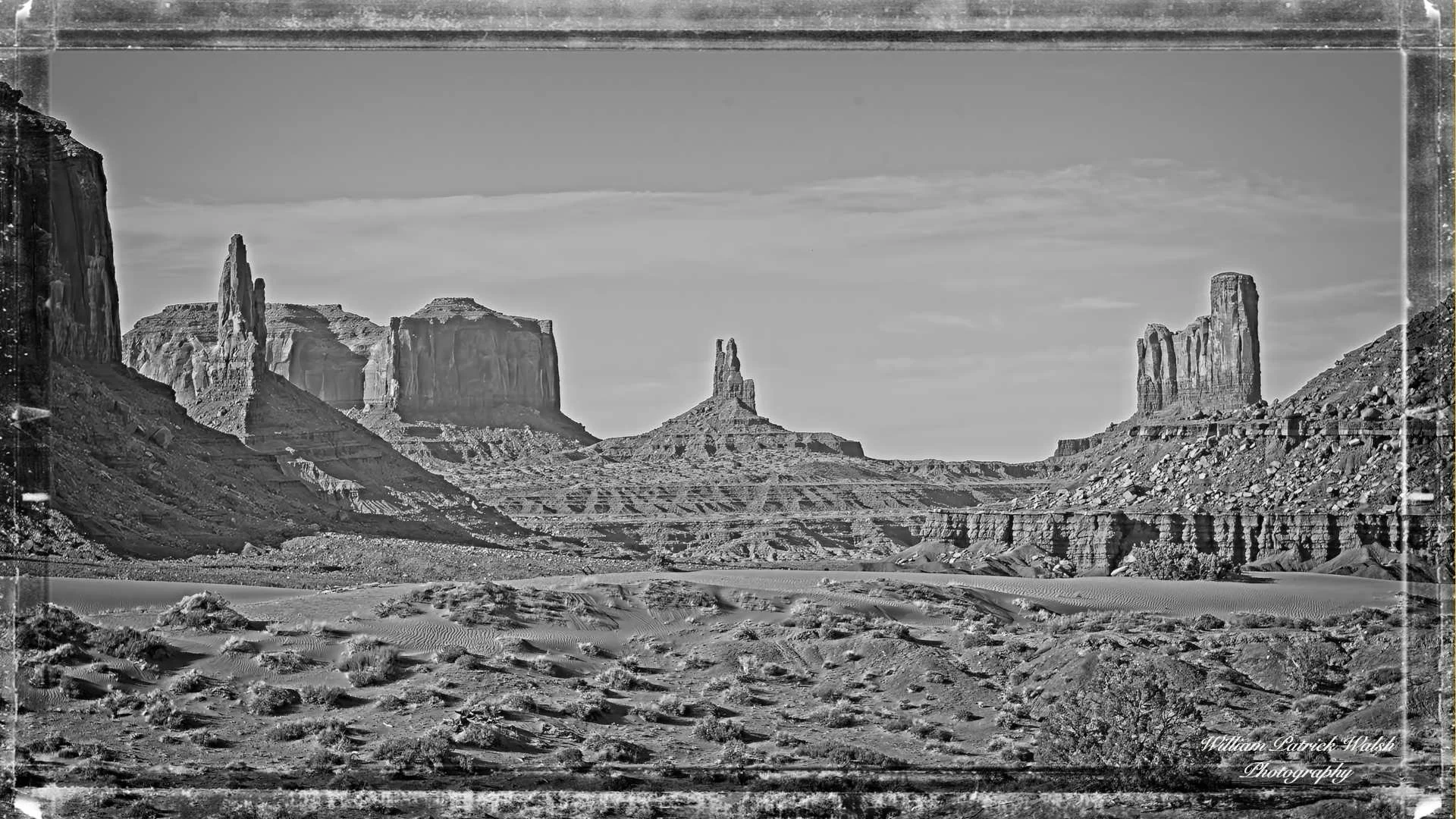 Contrasting Peaks (9x16)