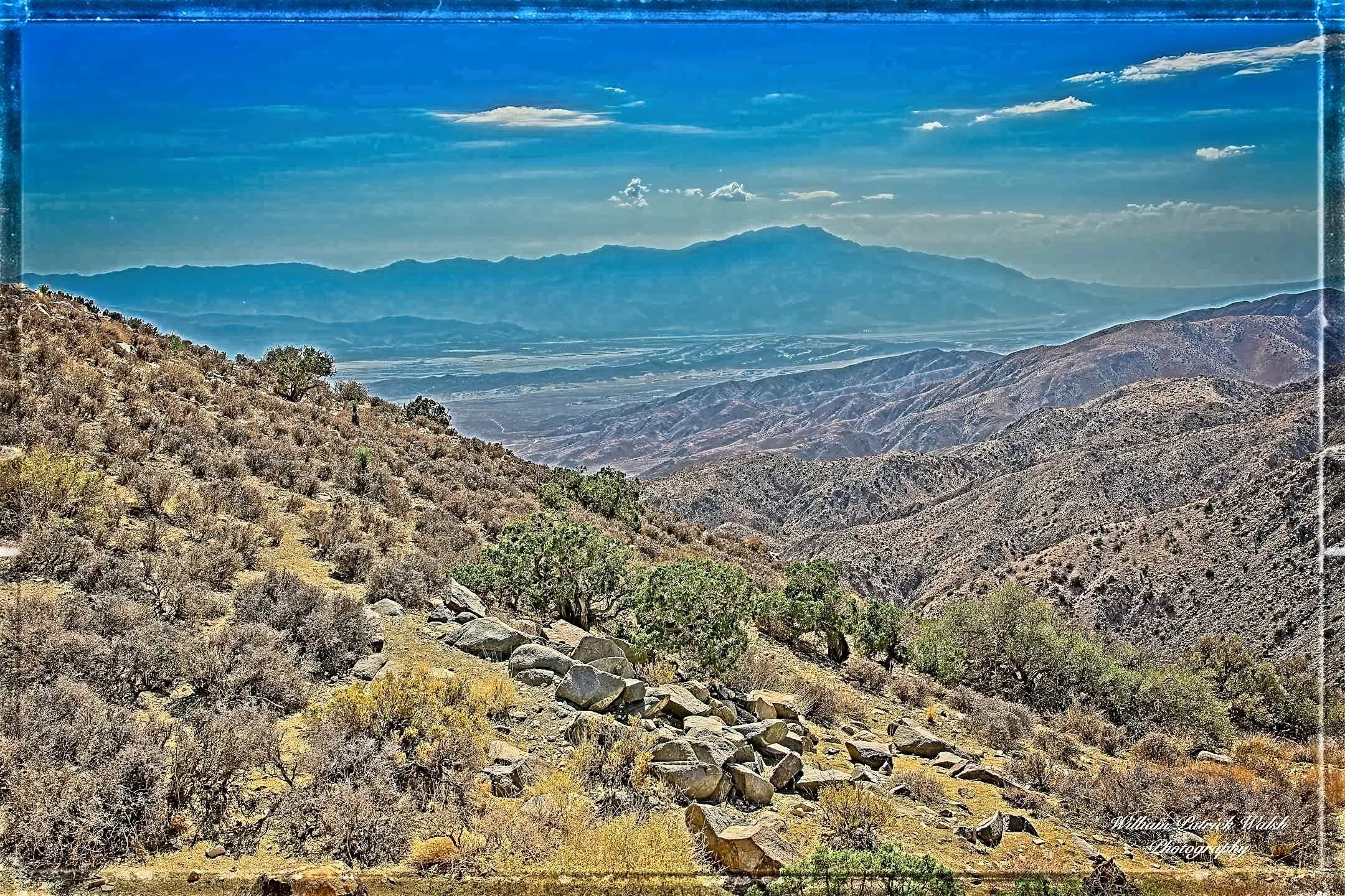 Blue Mountain (Keys View) (12x18)