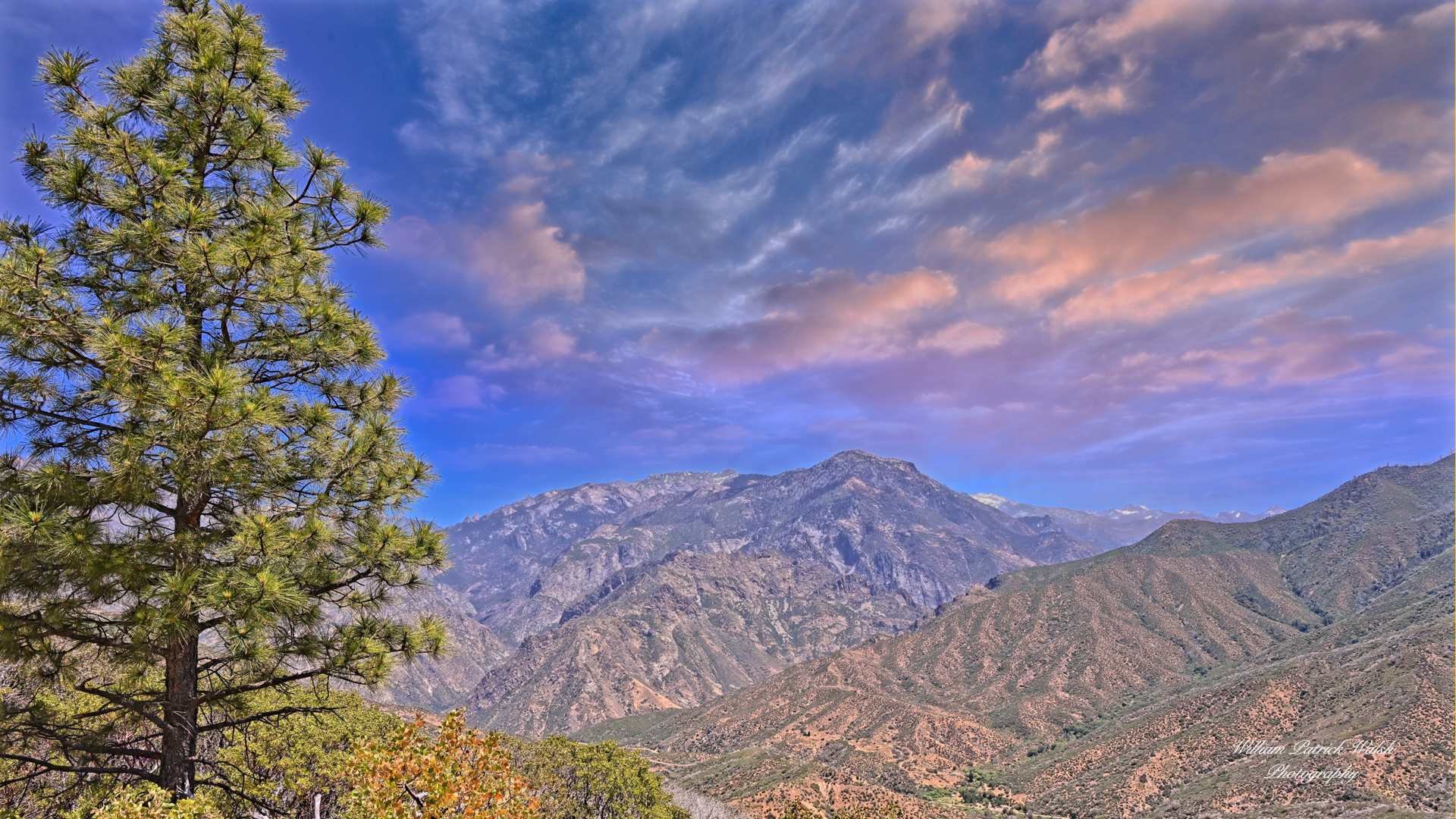 Sundown in Kings Canyon (9x16)