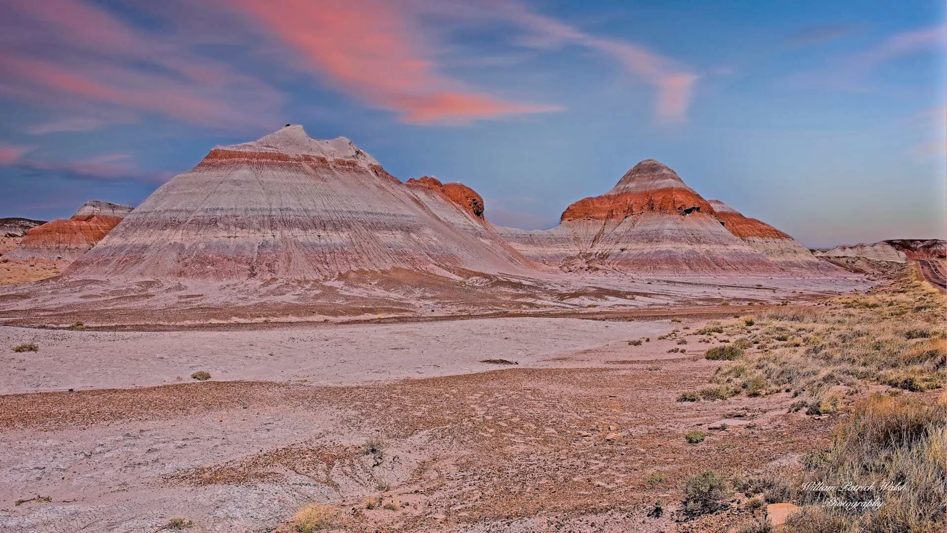 Sunset at the Teepees (9x16)