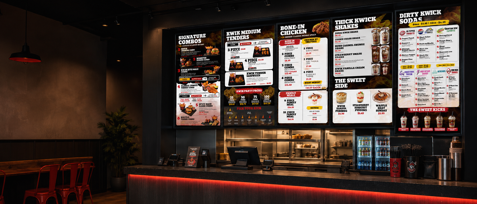 Digital Menu Boards