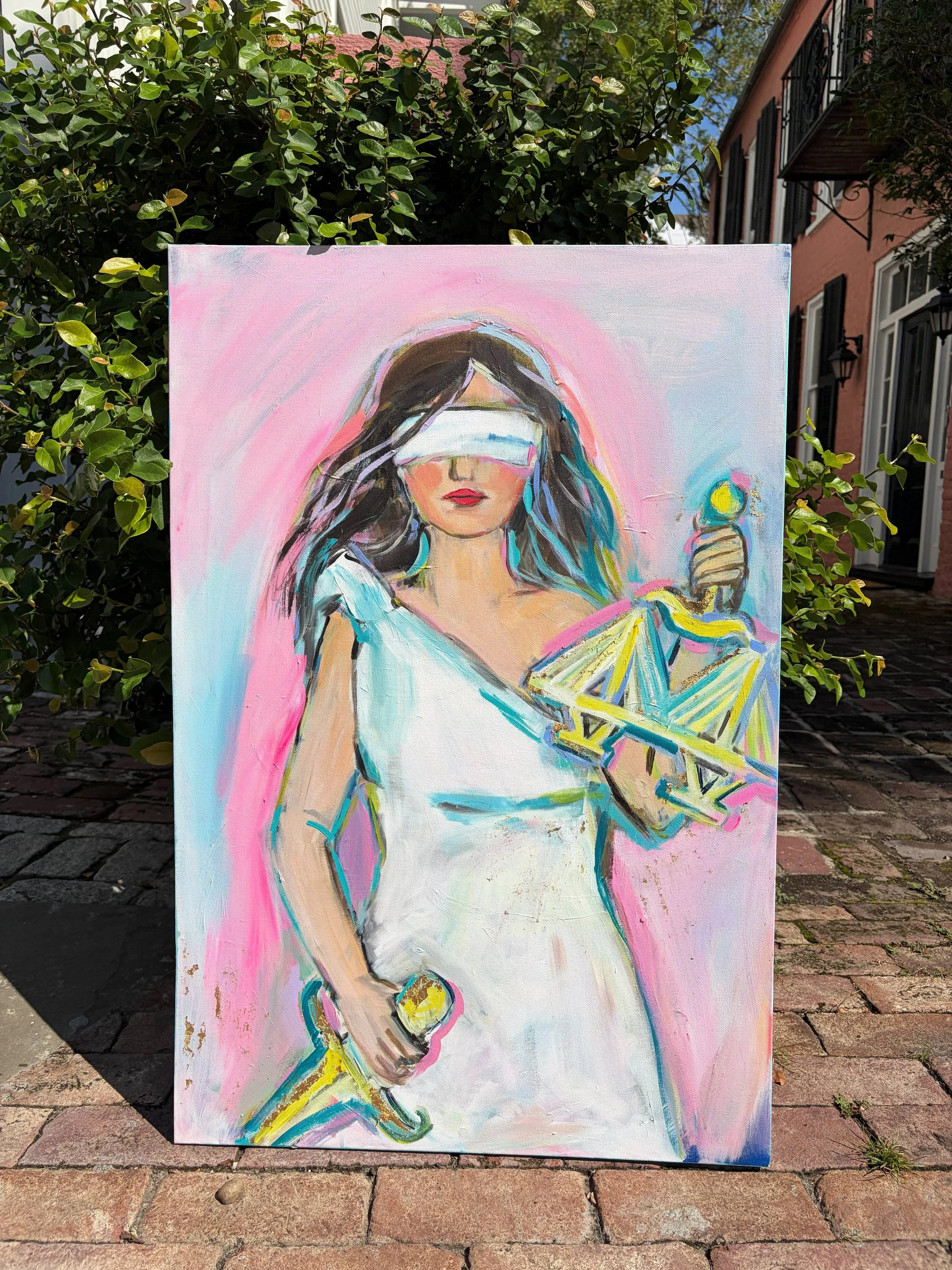 Lady Justice by Amanda Ryan Tucker Print