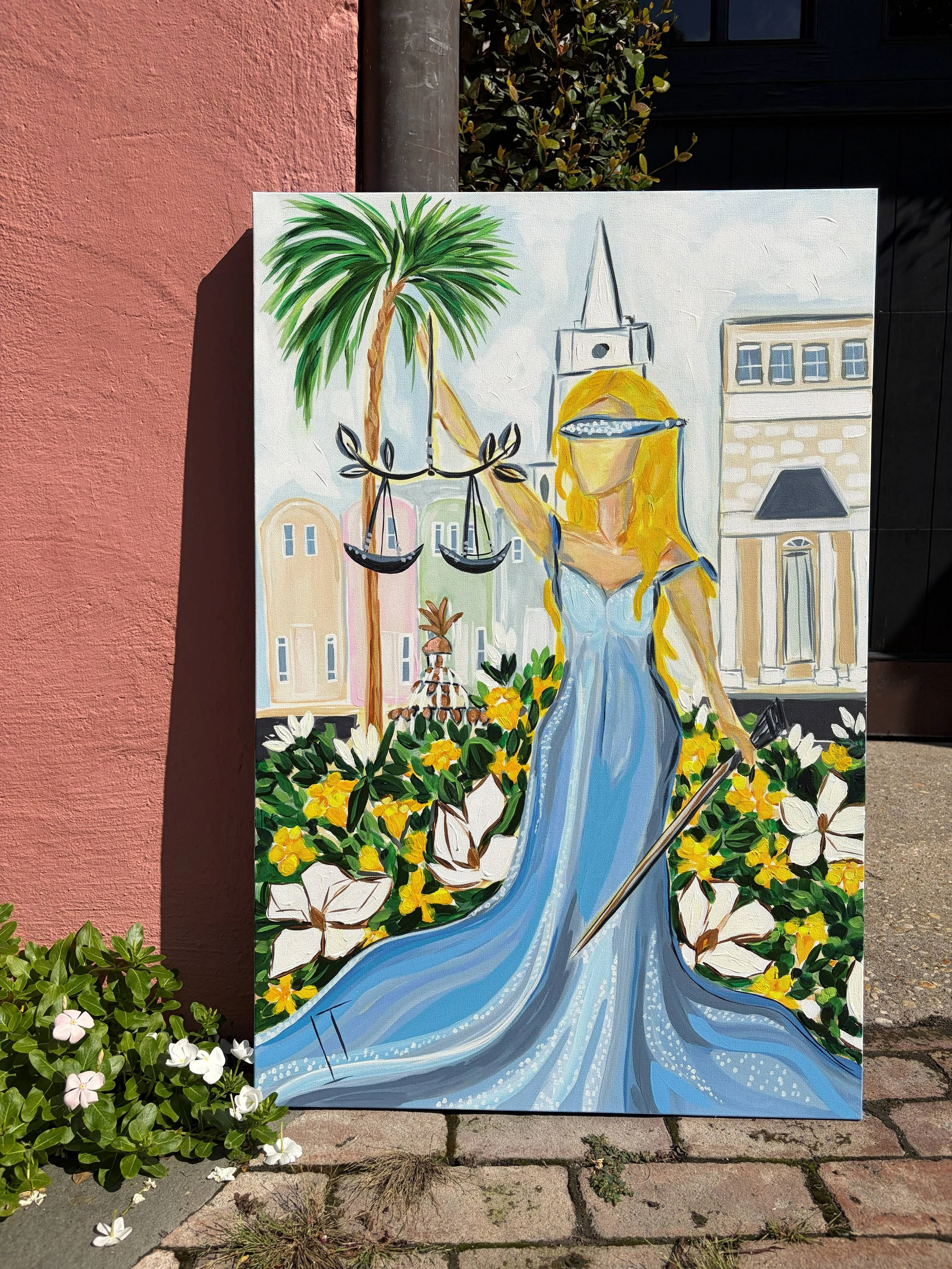 Sweet Jessamine and Justice by Earth and Air Studios Print