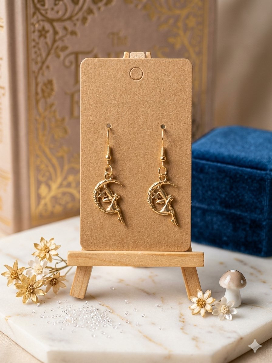 Gold Fairy earrings