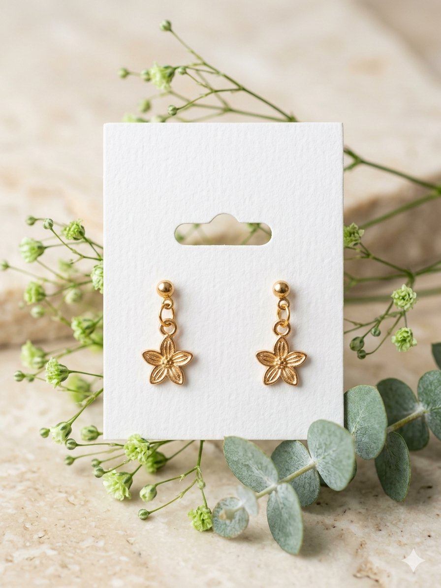 Lilies of the Field earrings