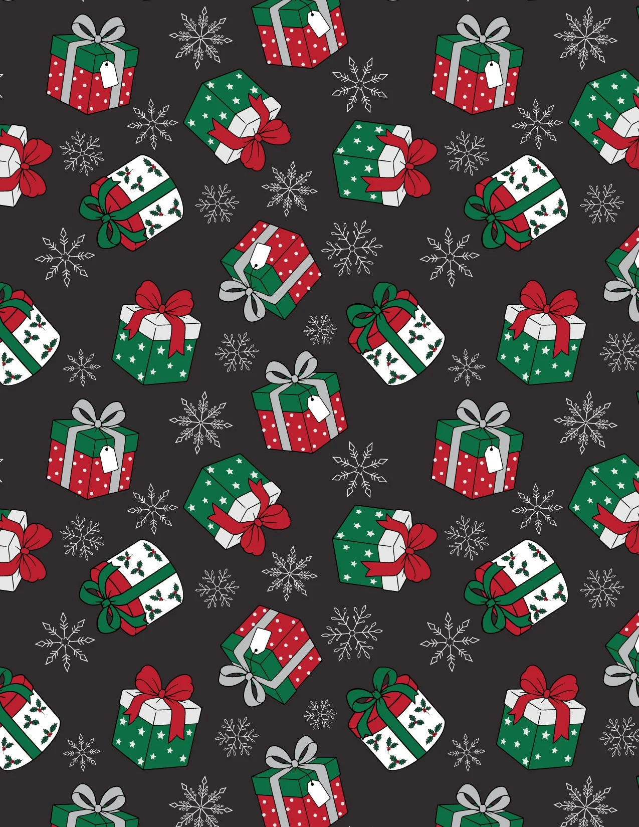 Christmas Cheer - Presents & Snowflakes.jpg