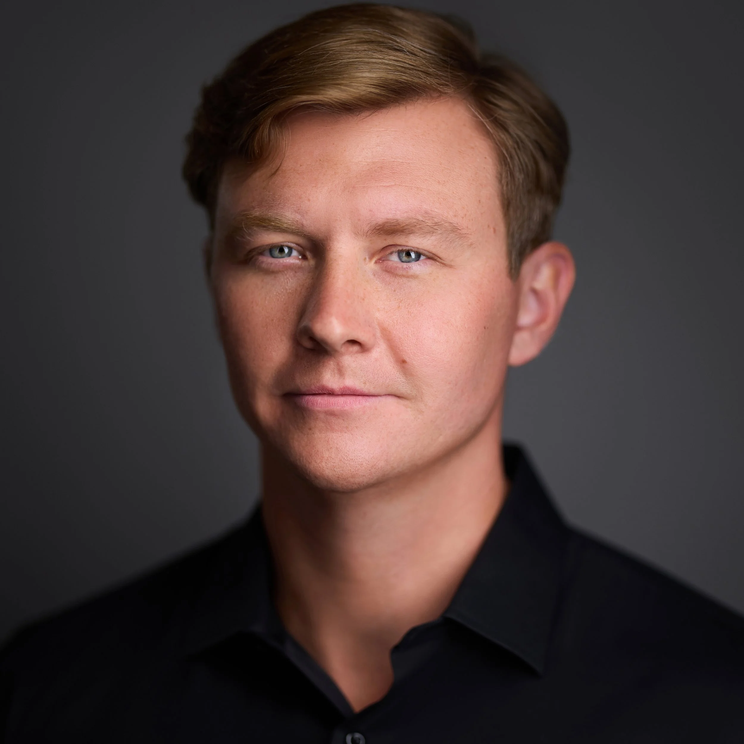 Executive headshot portrait of male CEO by Tony Taafe