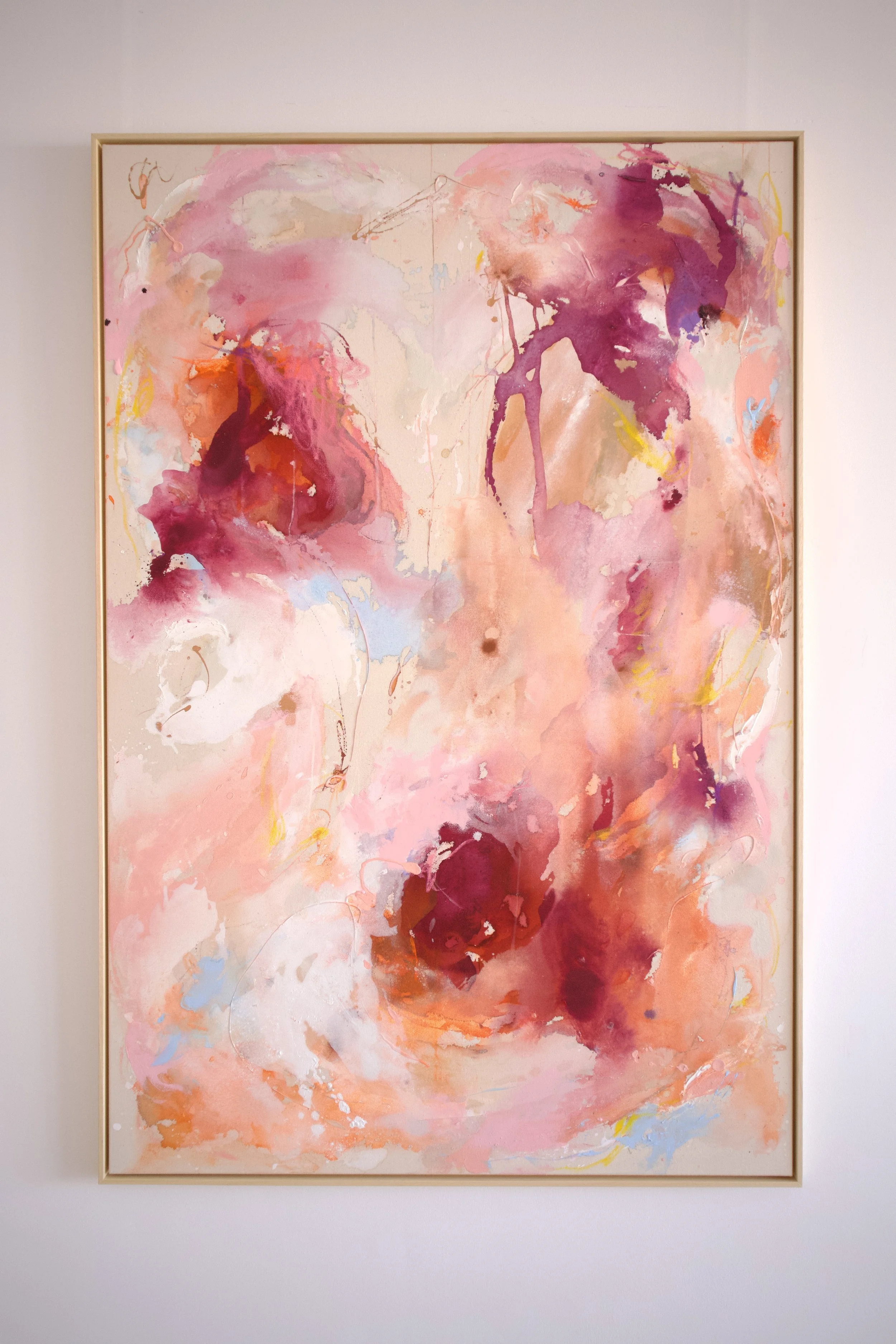 aura abstract artwork by Denize Jung, Mallorca