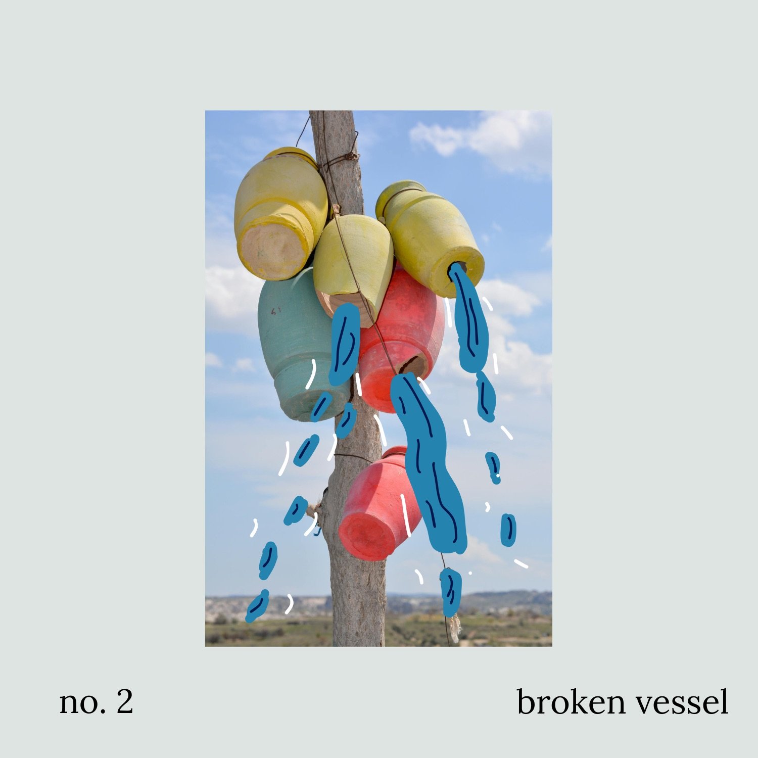 Overpour section two:

at once the false image is shattered
layed about in a broken pattern

"no one puts new wine into old wineskins"