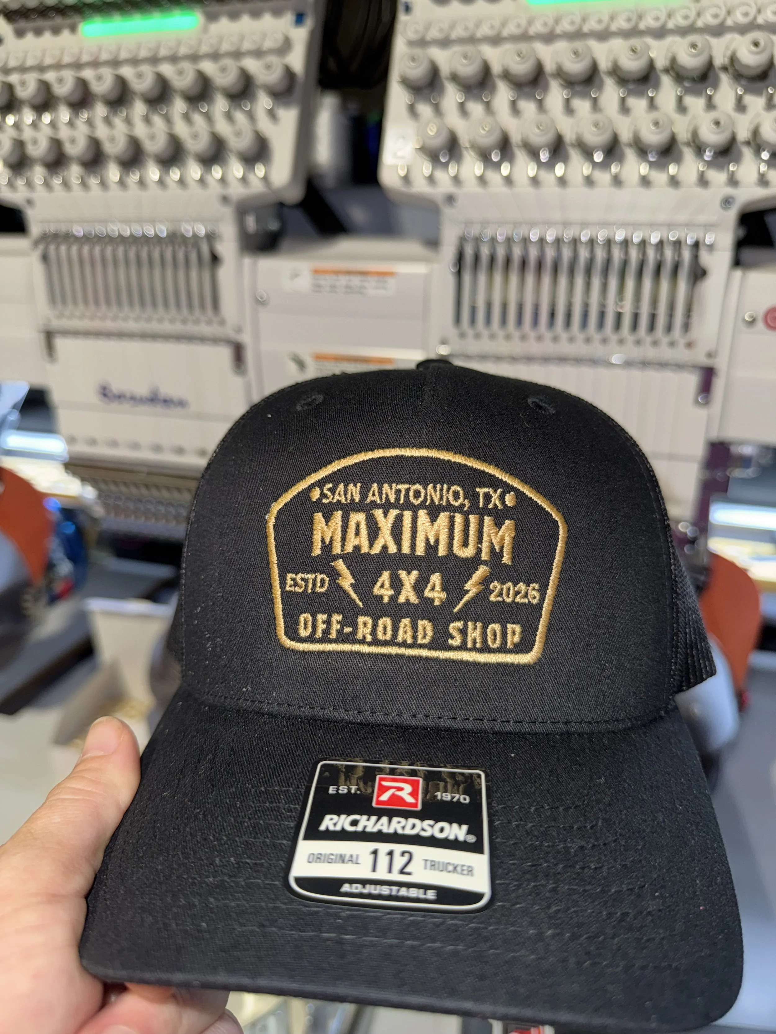 Black Hat w/ Gold Logo