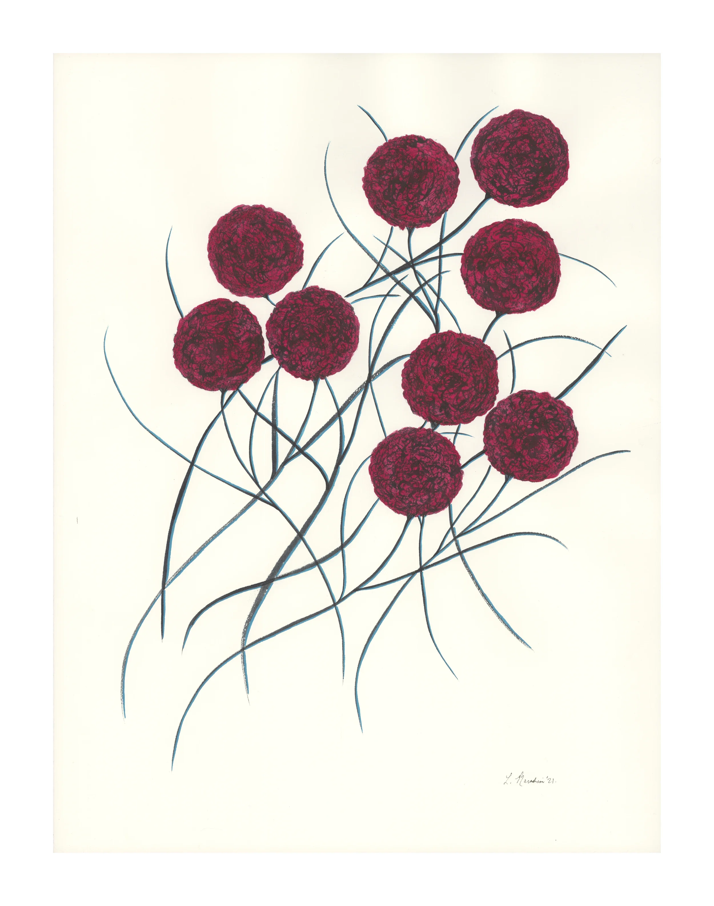 CAMELLIA BLOOM PRINT
