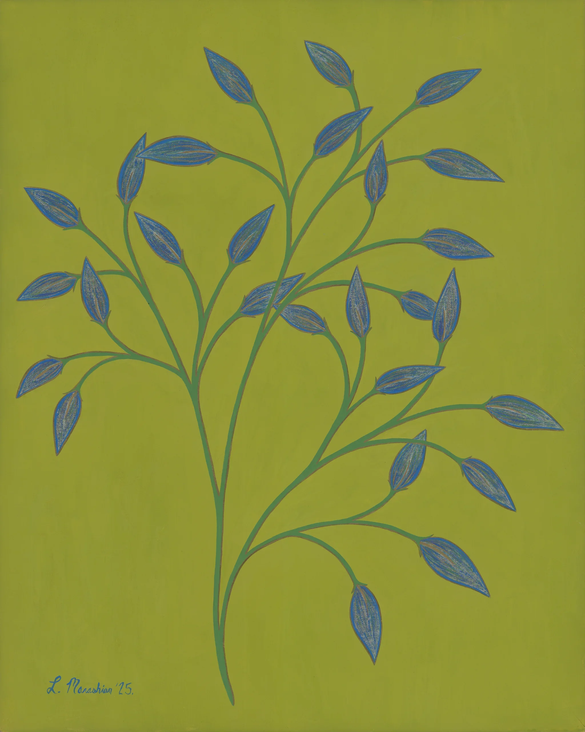 PLANT IN THE GREEN ROOM PRINT