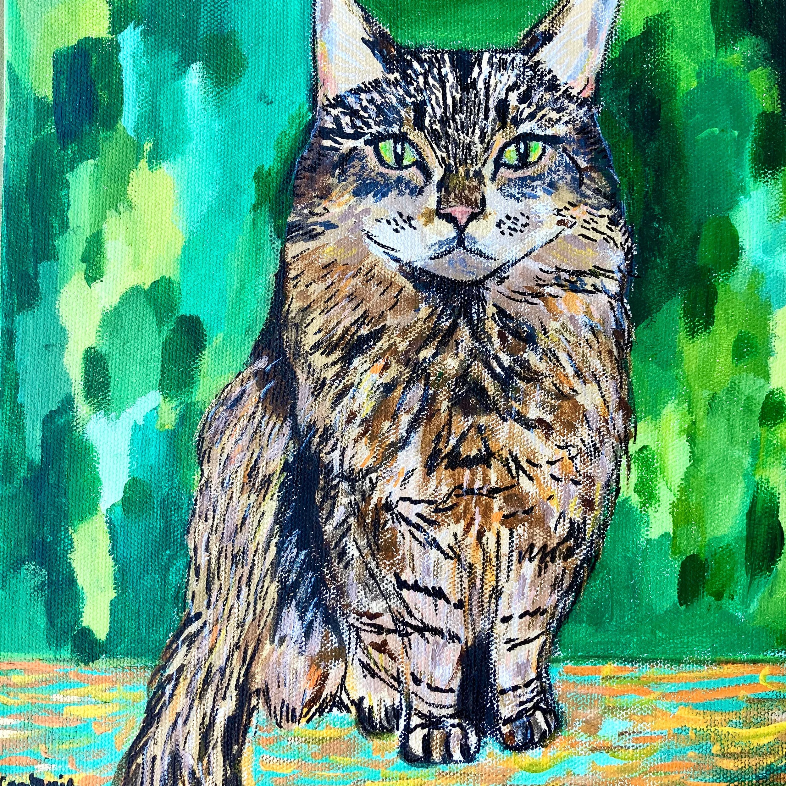 Custom Expressive Pet Portrait